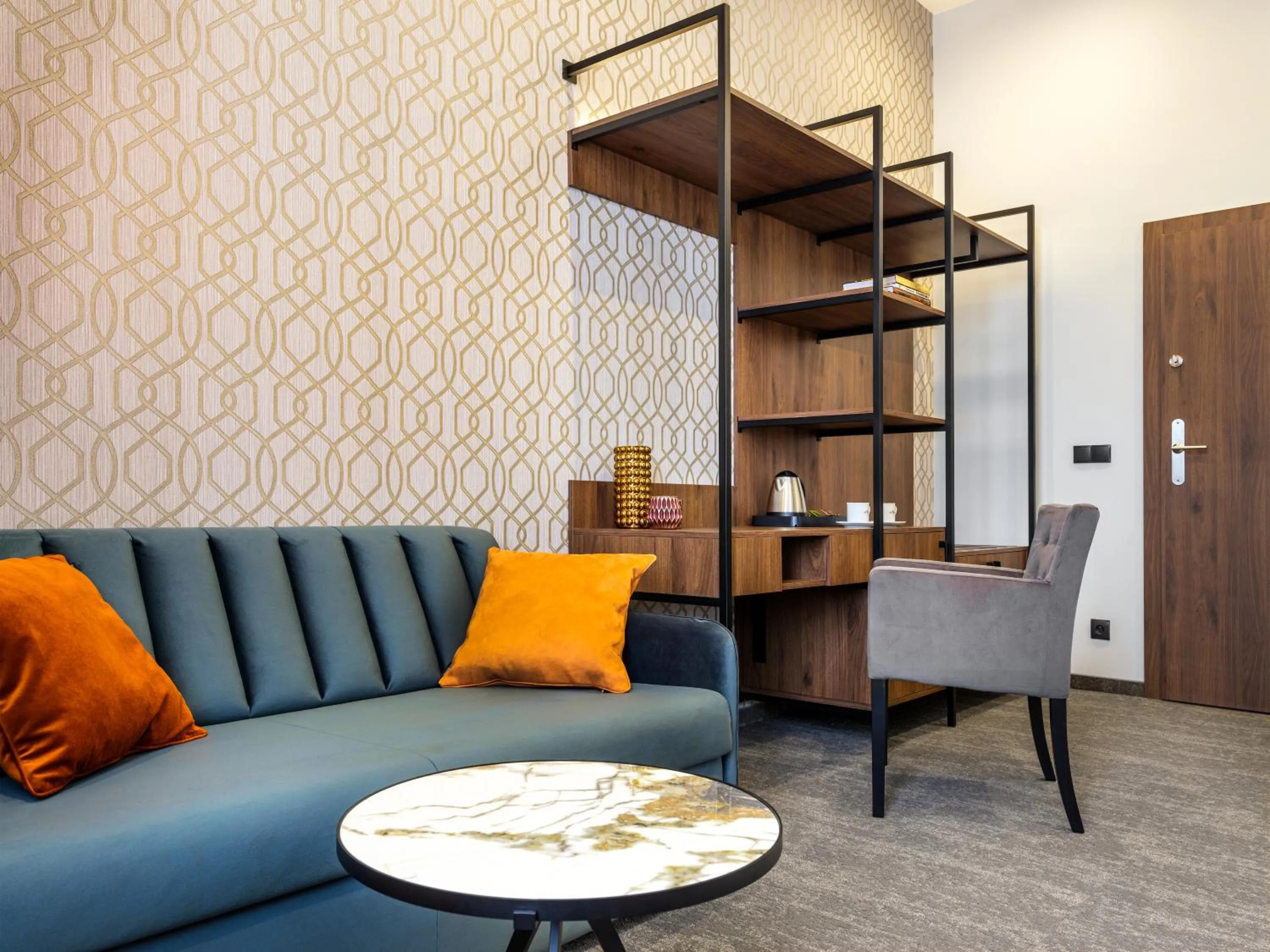 Living room in Old Market Residence