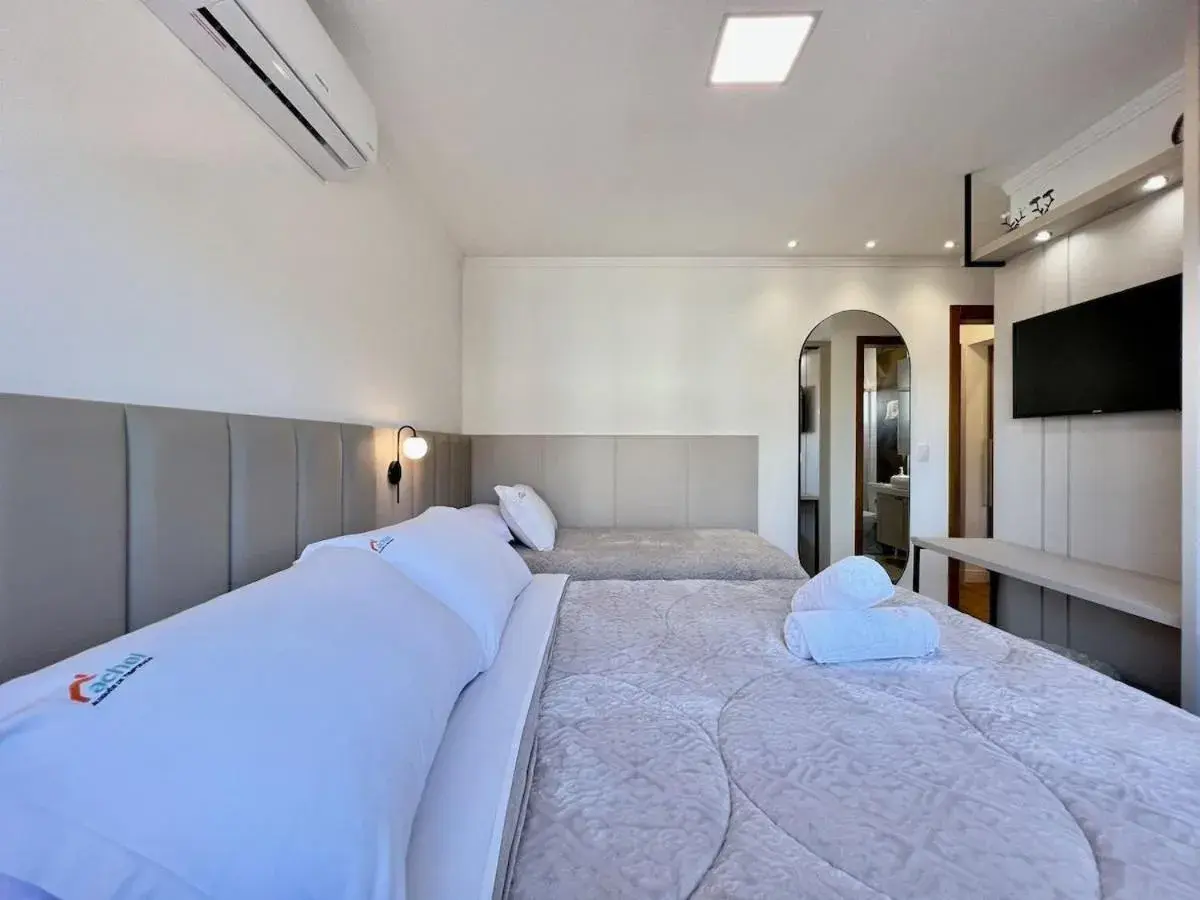 Apartment with Balcony in Apartamentos Rossa Residenzialle CENTRO by Achei Gramado Apartment with Balcony in Apartamentos Rossa Residenzialle CENTRO by Achei Gramado