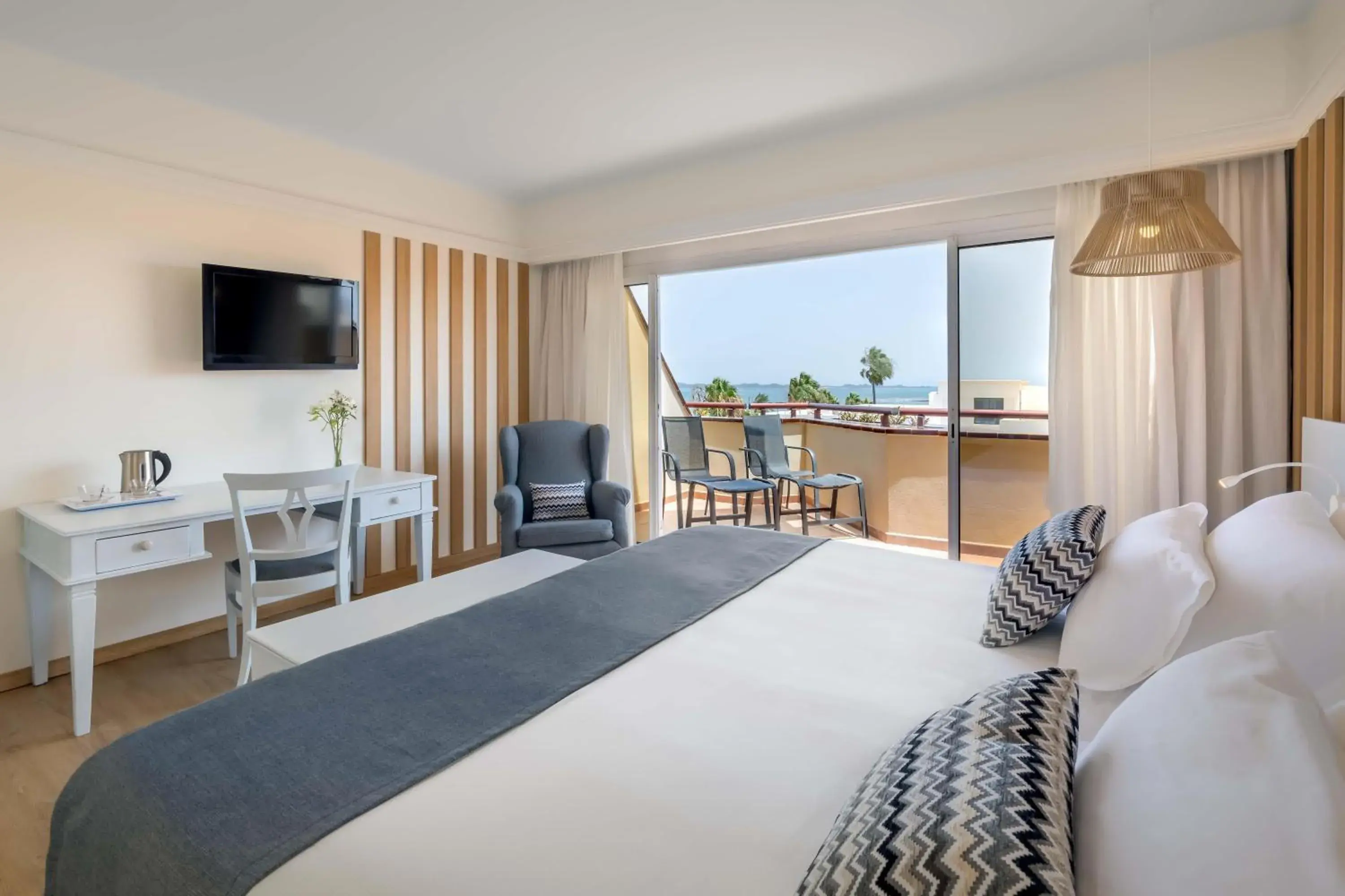 Double or Twin Room with Side Sea View in Barceló Corralejo Bay - Adults Only Double or Twin Room with Side Sea View in Barceló Corralejo Bay - Adults Only