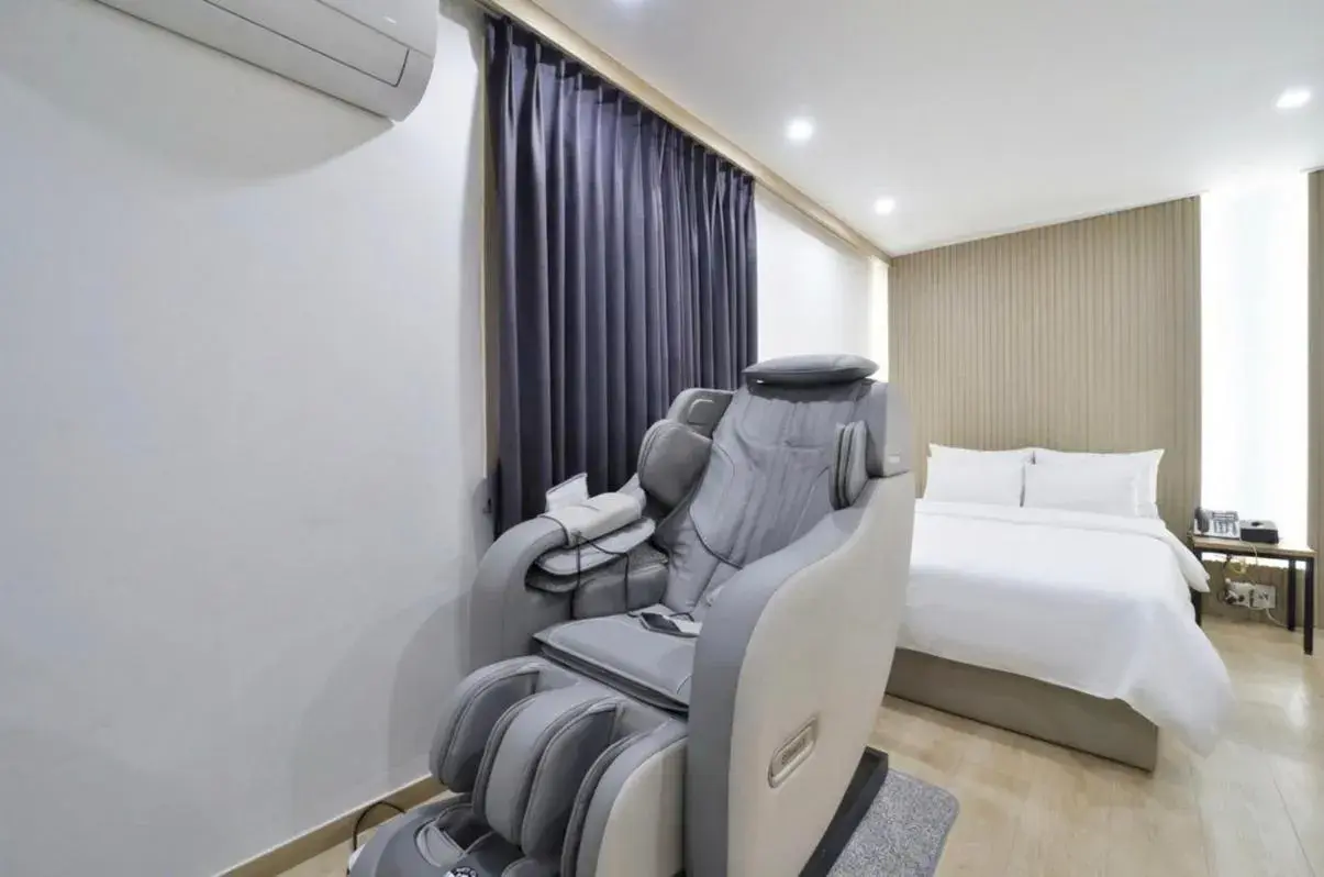 Bed in Hotel Torang Jeonju Bed in Hotel Torang Jeonju