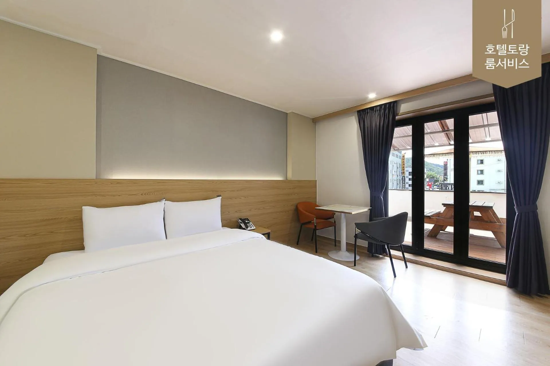 Bedroom, Bed in Hotel Torang Jeonju