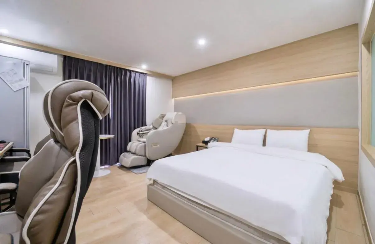 Bed in Hotel Torang Jeonju Bed in Hotel Torang Jeonju