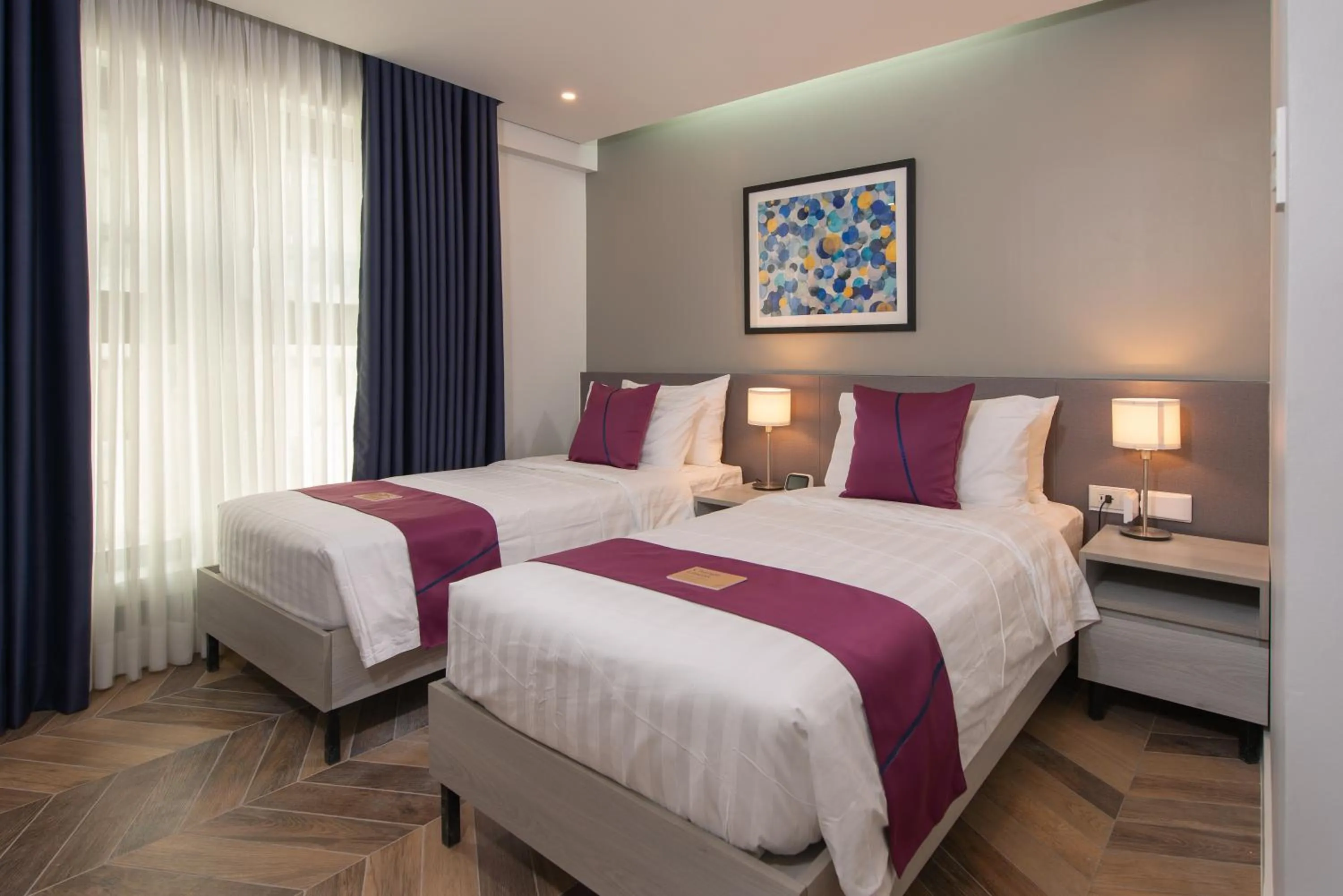 Bed in The Belamy House Managed by HII