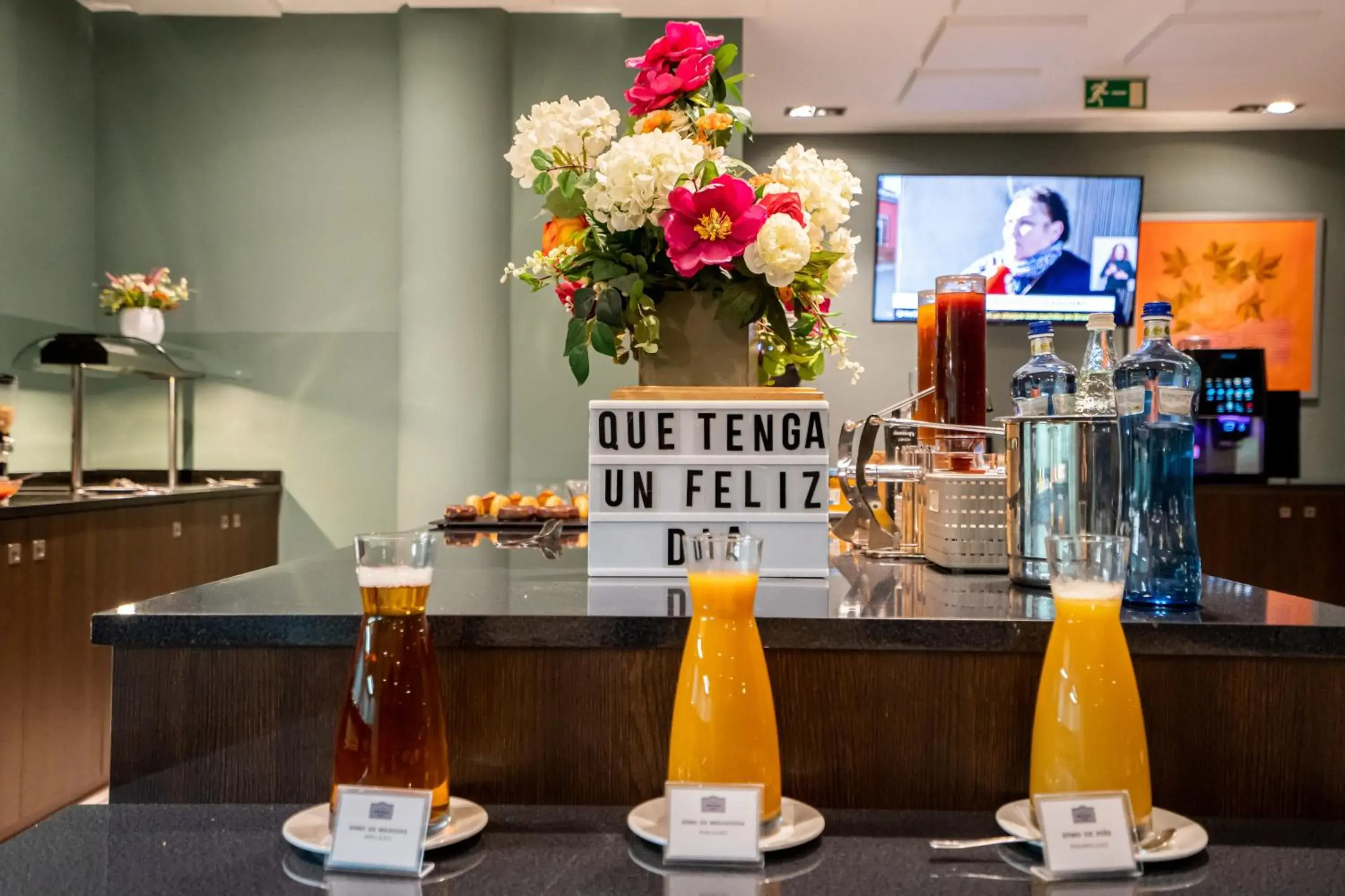 Buffet breakfast in Abba Huesca Buffet breakfast in Abba Huesca