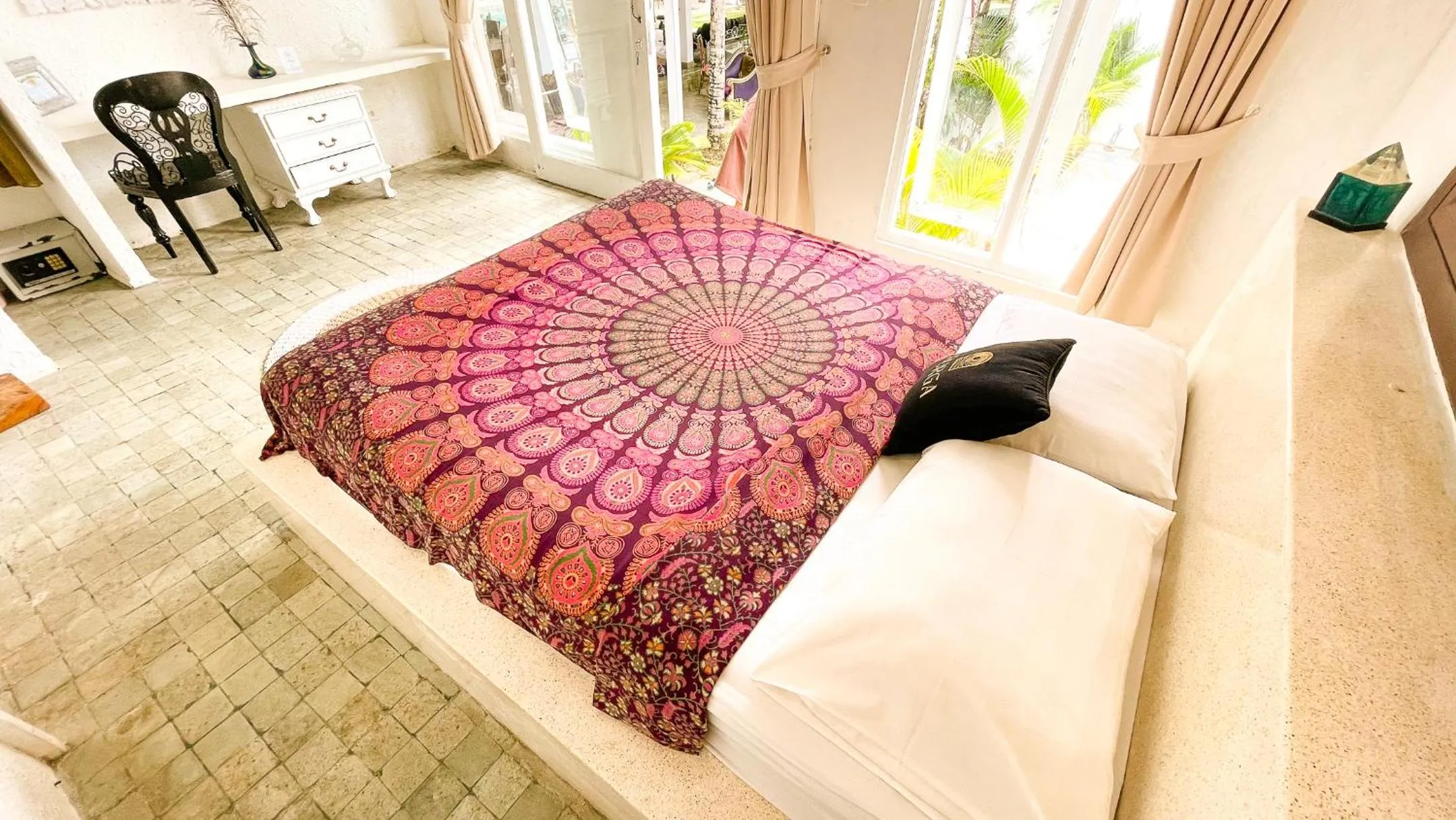 Bed in Surga Homestay