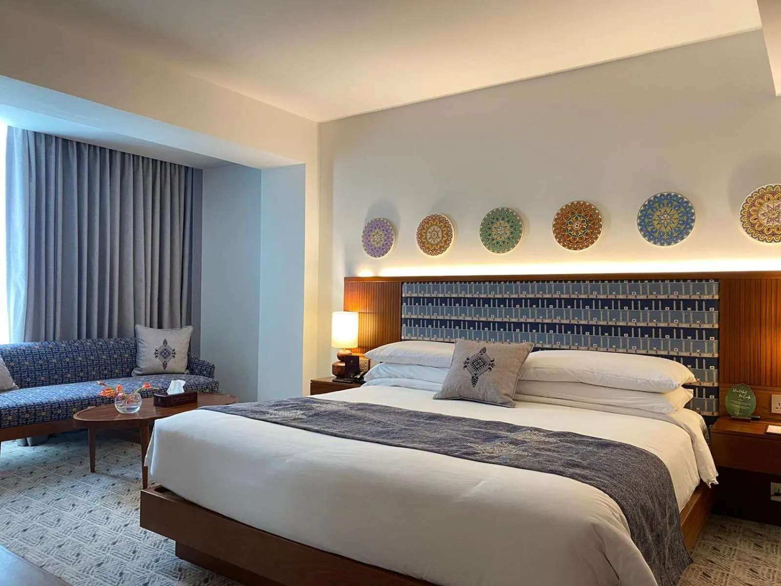 Bed in Peshawar Serena Hotel