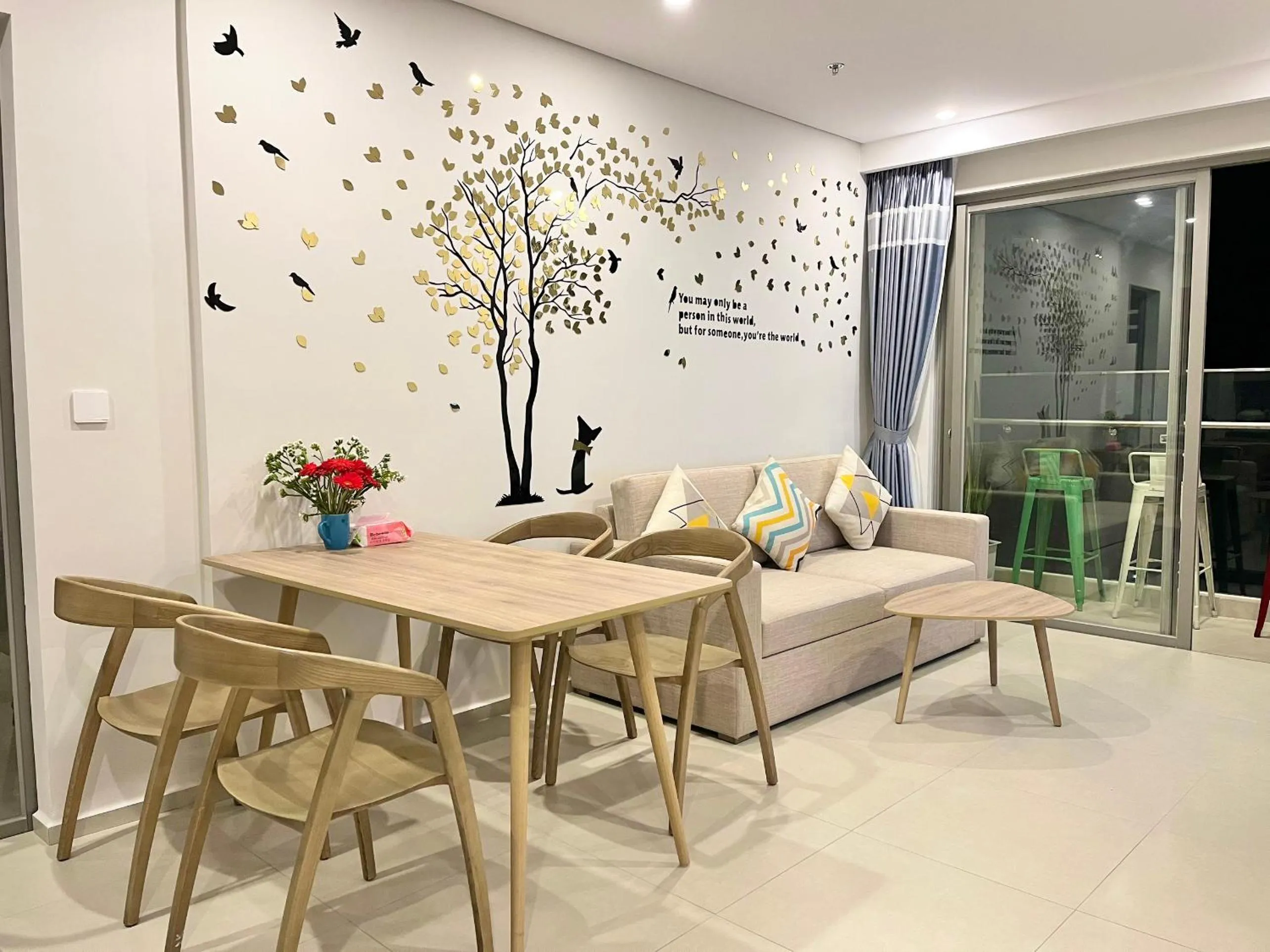 Living room in The Sóng An Gia villahomestayvungtau