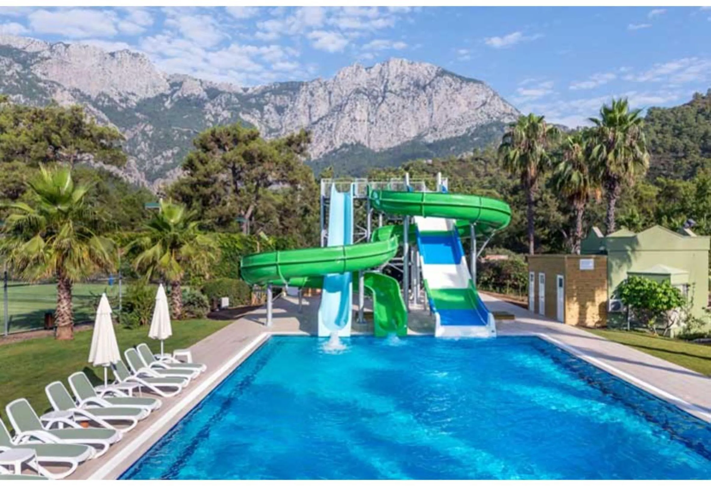 Aqua park in Ma Biche Kemer by Werde Hotels