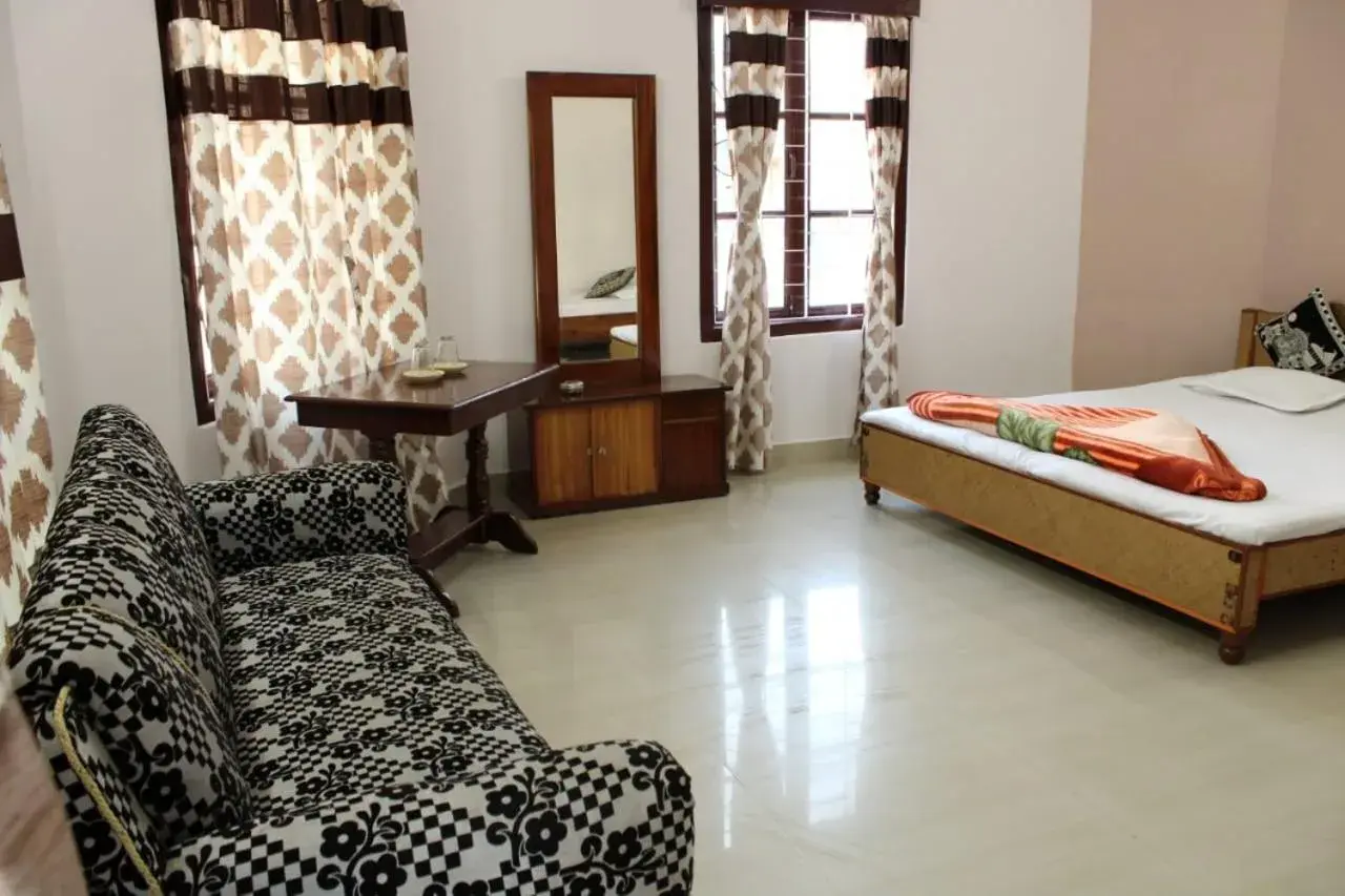 Bed in Green Reed Resort By Meenakshi, Kaziranga Bed in Green Reed Resort By Meenakshi, Kaziranga