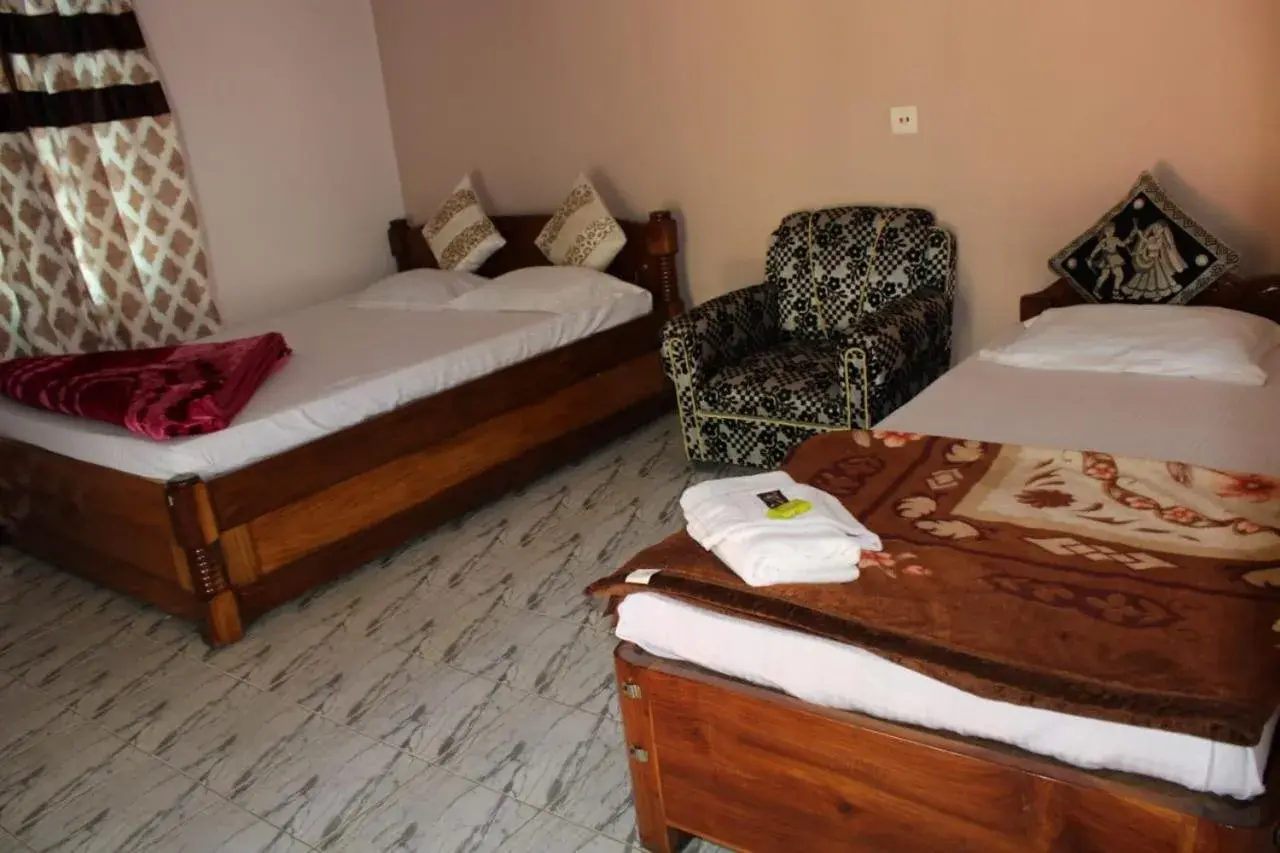 Bedroom, Bed in Green Reed Resort By Meenakshi, Kaziranga Bedroom, Bed in Green Reed Resort By Meenakshi, Kaziranga