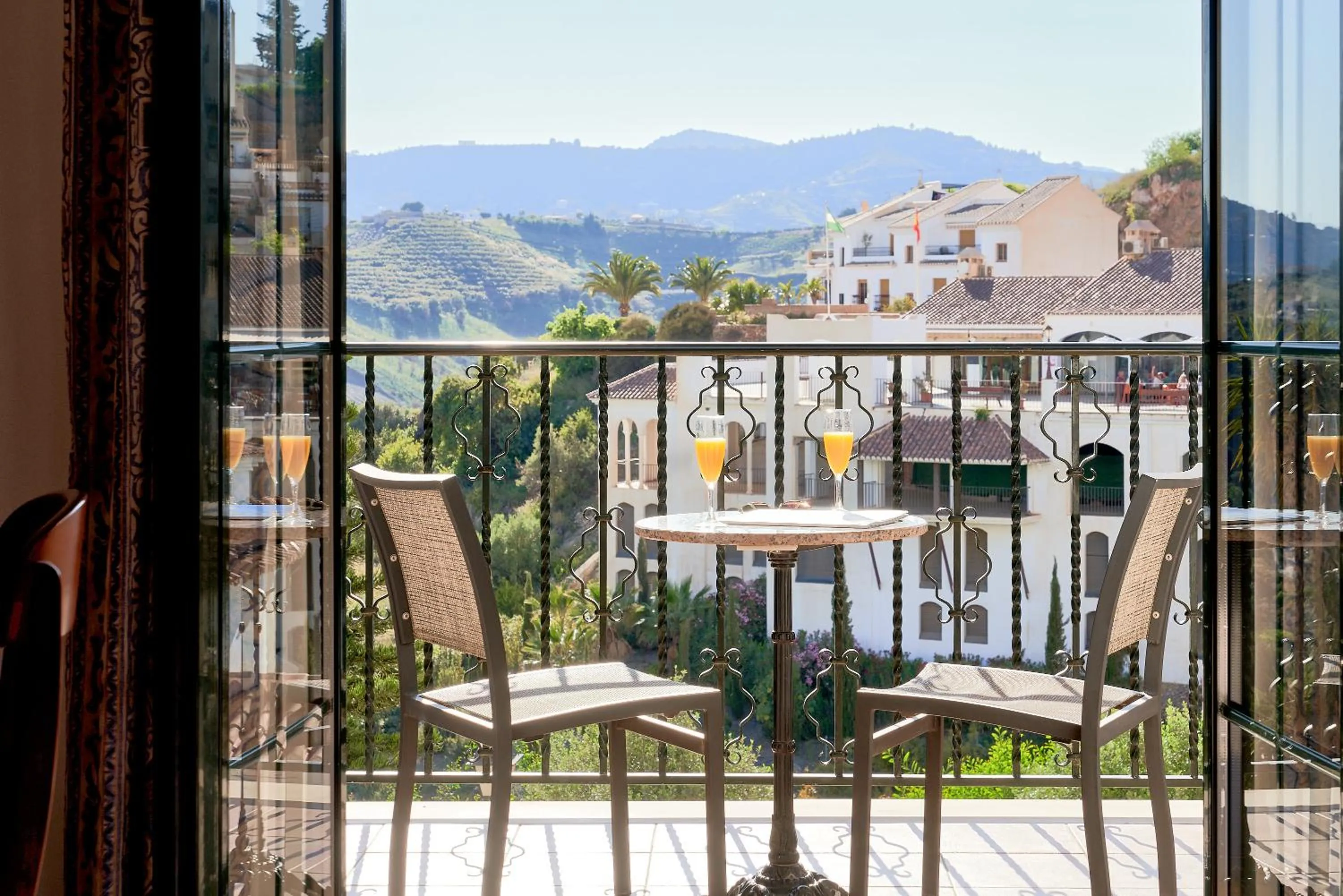Balcony/Terrace in Hotel Villa Frigiliana
