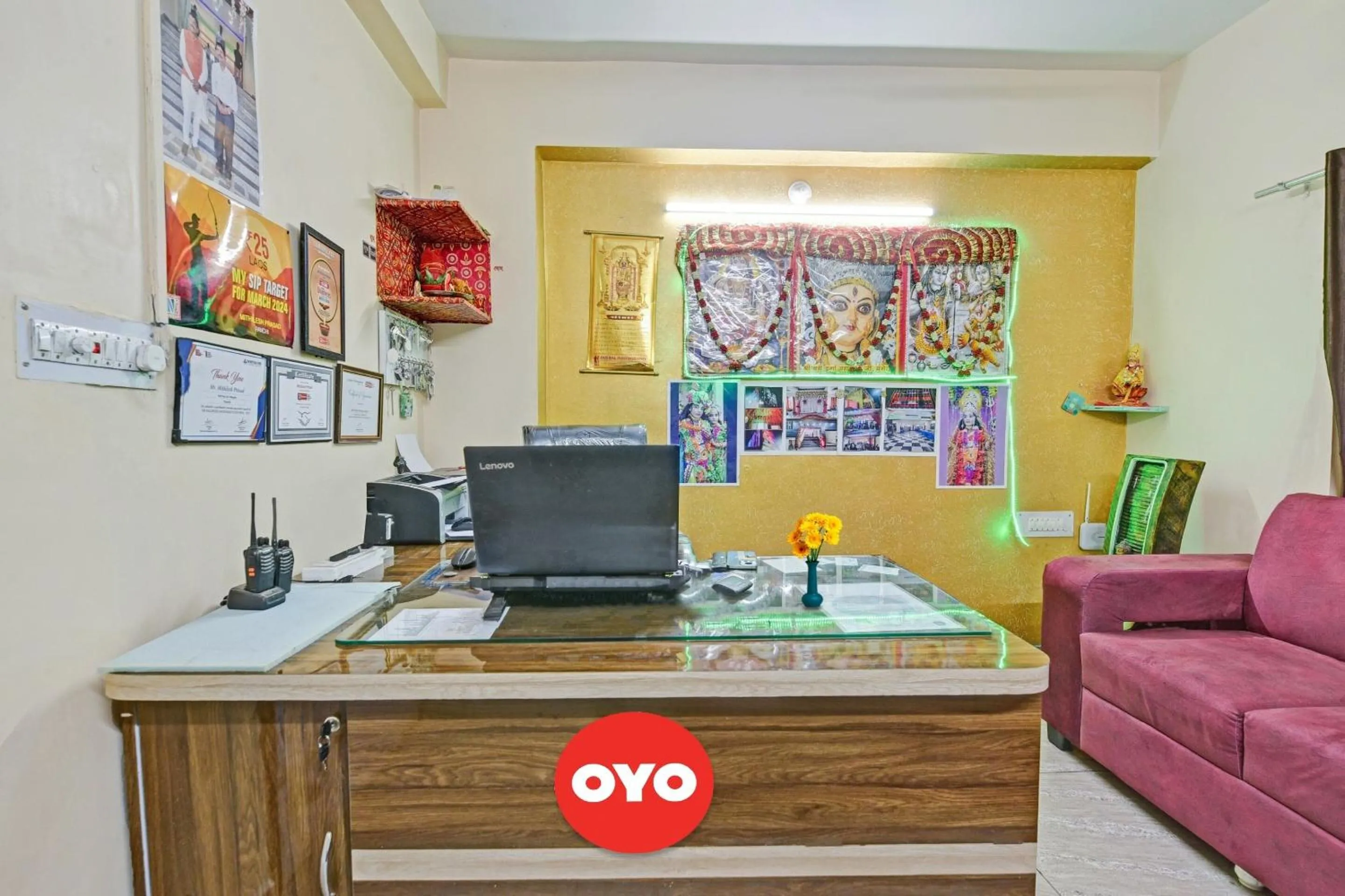 Lobby or reception in Hotel O SRI JAGARNATH BANQUET & HOTEL