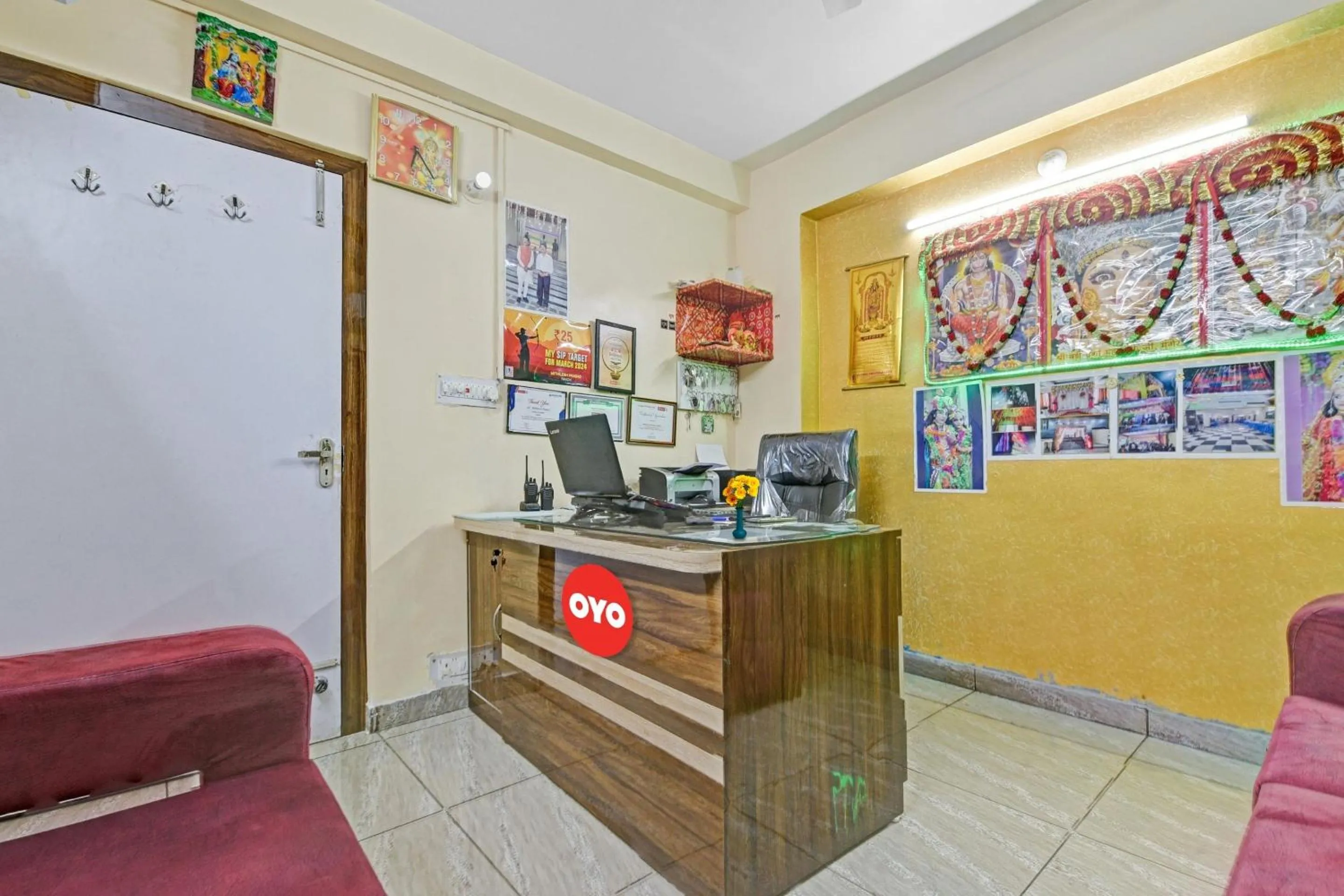 Lobby or reception in Hotel O SRI JAGARNATH BANQUET & HOTEL