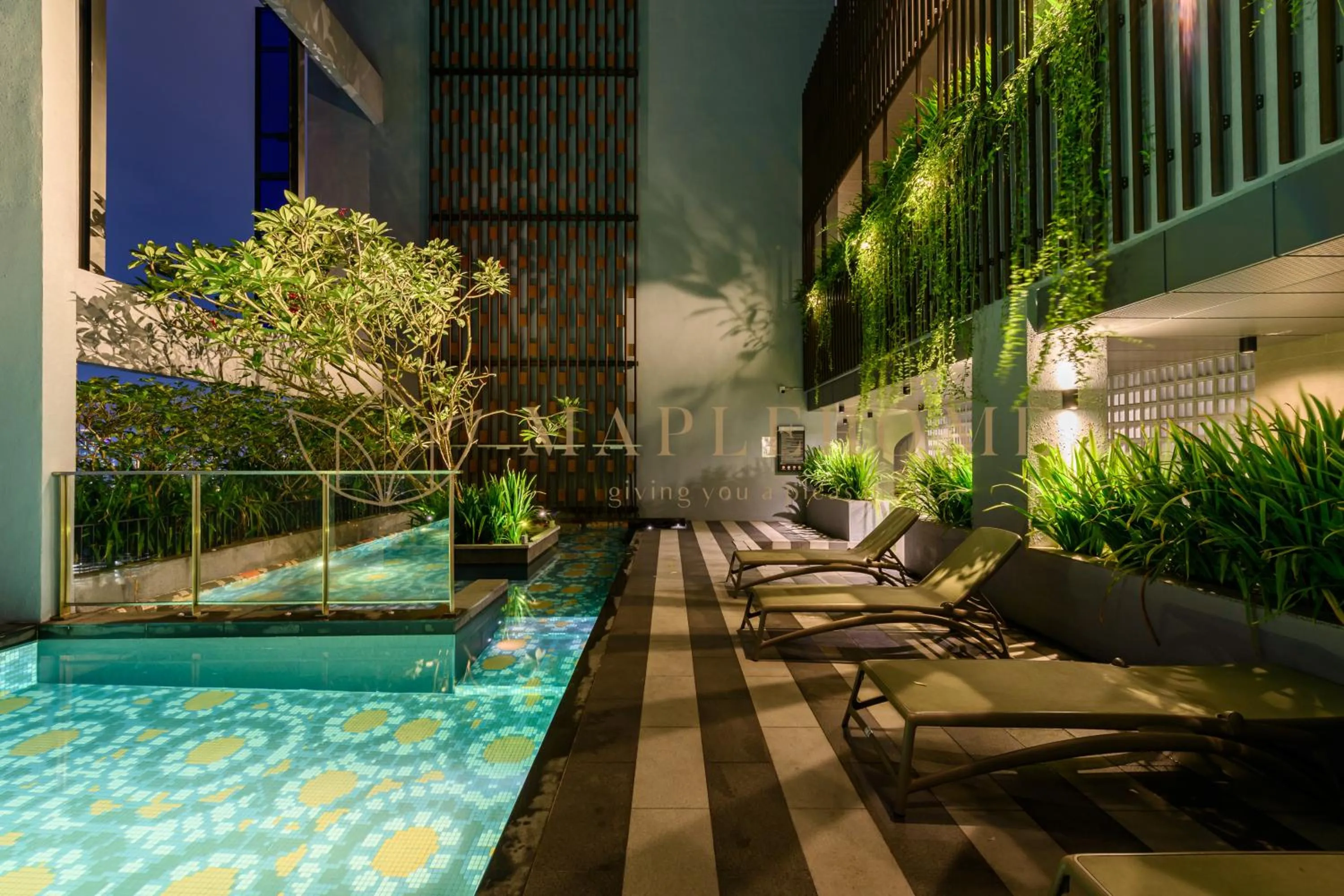 Swimming pool in Millerz Square Premier Suites Kuala Lumpur