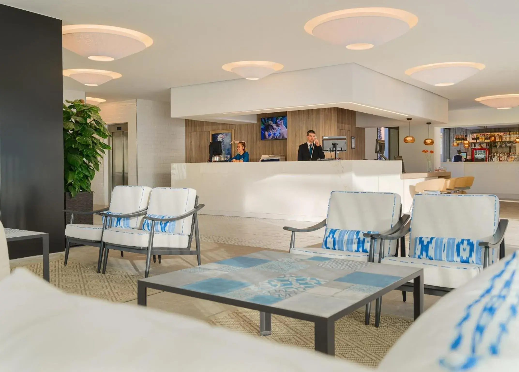 Lobby or reception in H10 Casa del Mar Lobby or reception in H10 Casa del Mar