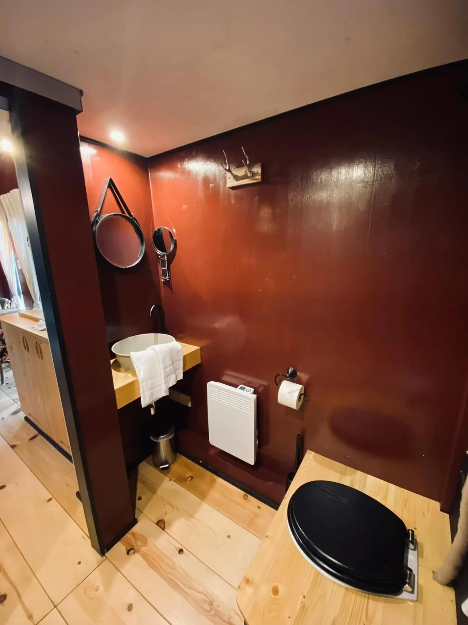 Bathroom in Tiny House Bigge im PIER9 Tiny House Hotel