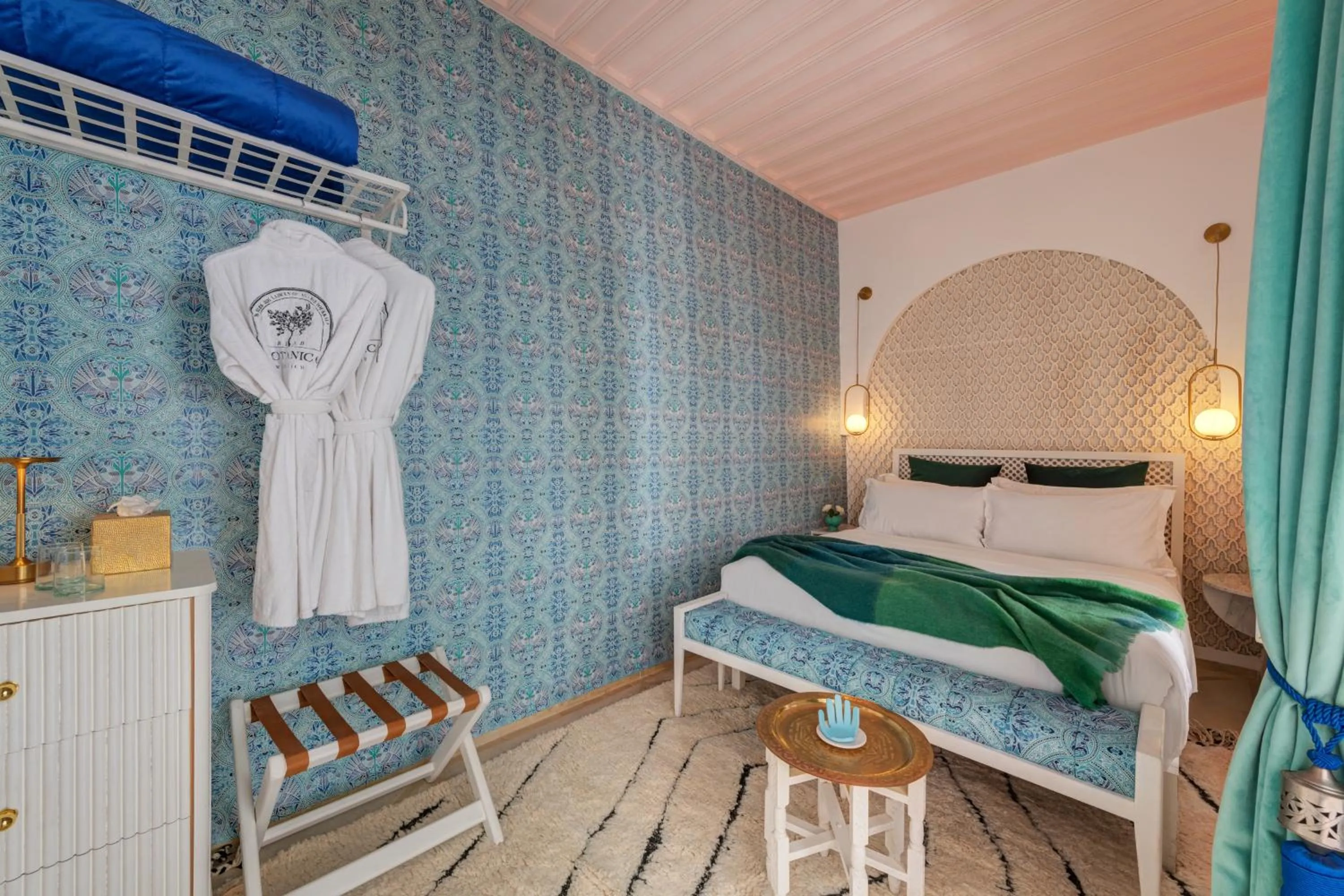 Bedroom, Bed in Riad Botanica