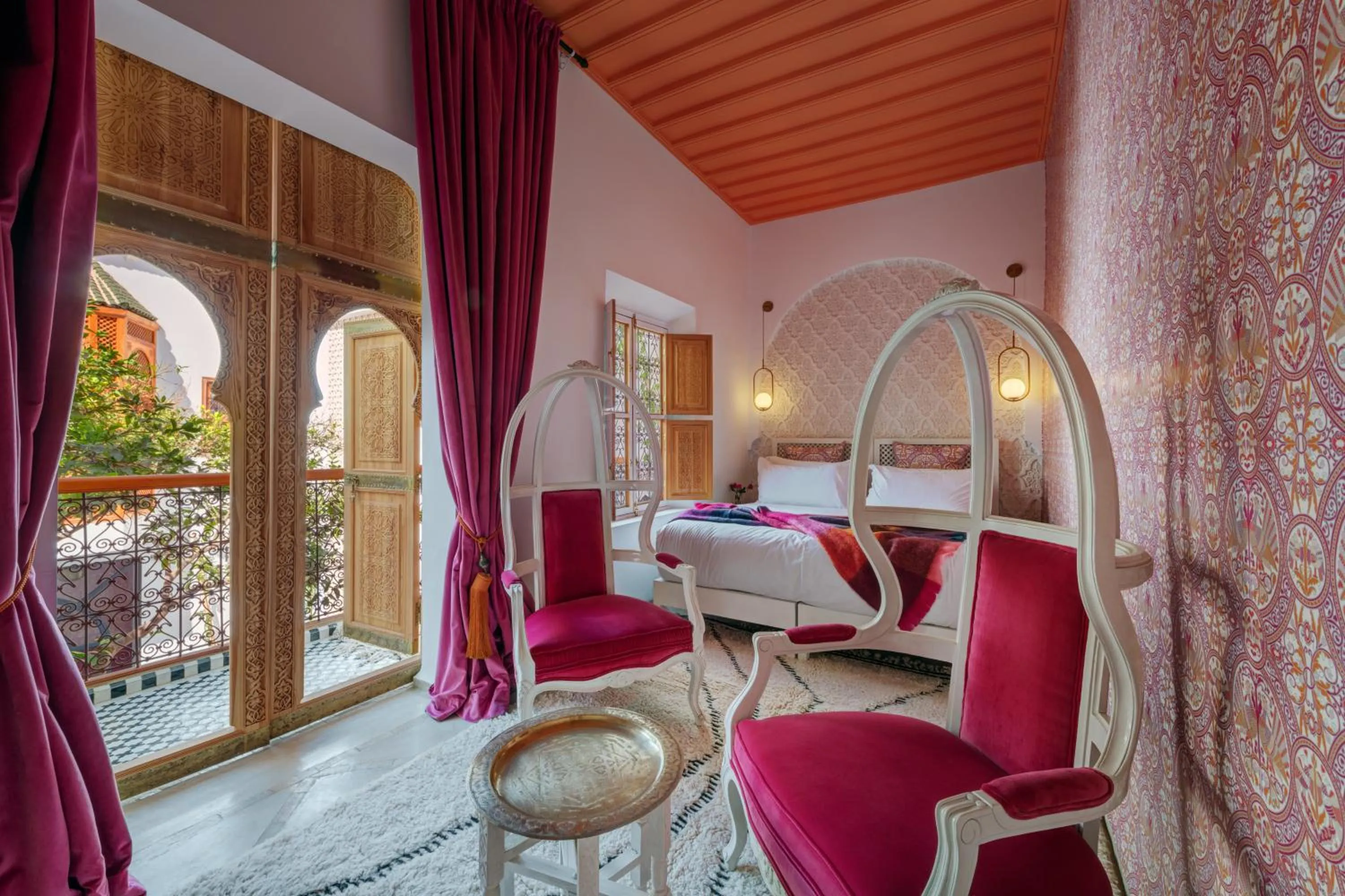 Bedroom, Bed in Riad Botanica