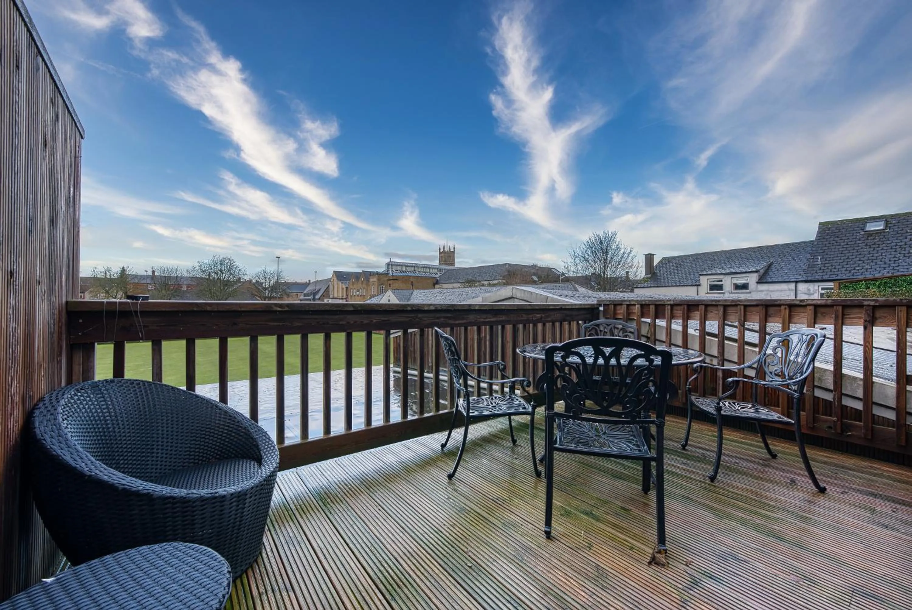 Balcony/Terrace in Ashcroft Loft by Home Stays Management - Stunning 3 Bedroom, 2 bathrooms, Charming central apartment featuring a balcony