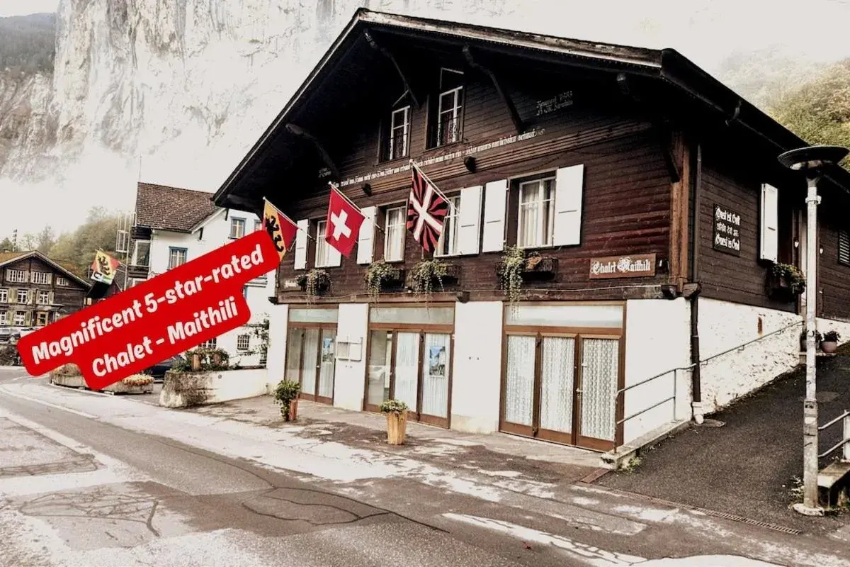 Chalet Maithili Lauterbrunnen -152-Year-Old Majestic Chalet Chalet Maithili Lauterbrunnen -152-Year-Old Majestic Chalet