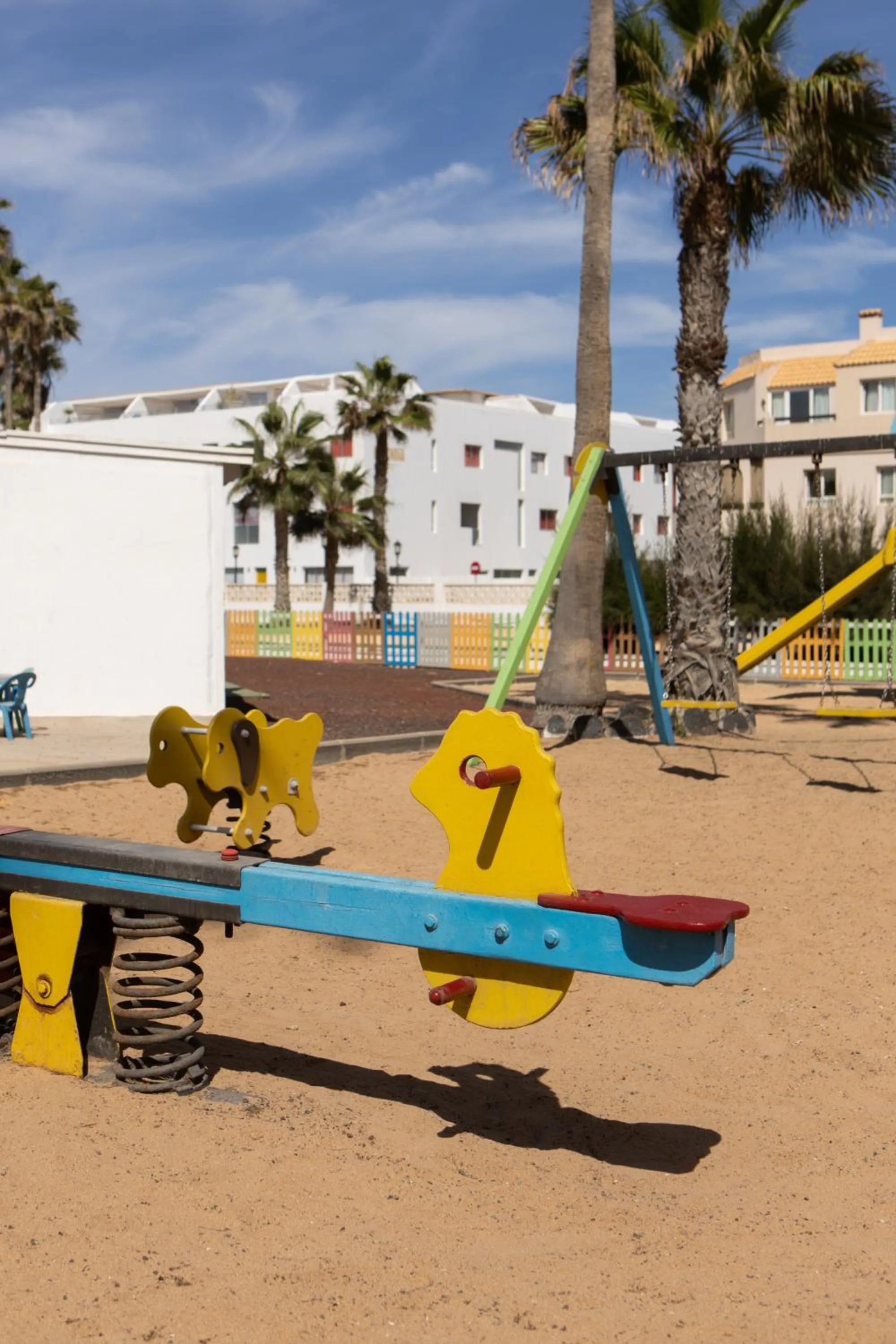 Children play ground in Apartamentos Hesperia Bristol Playa