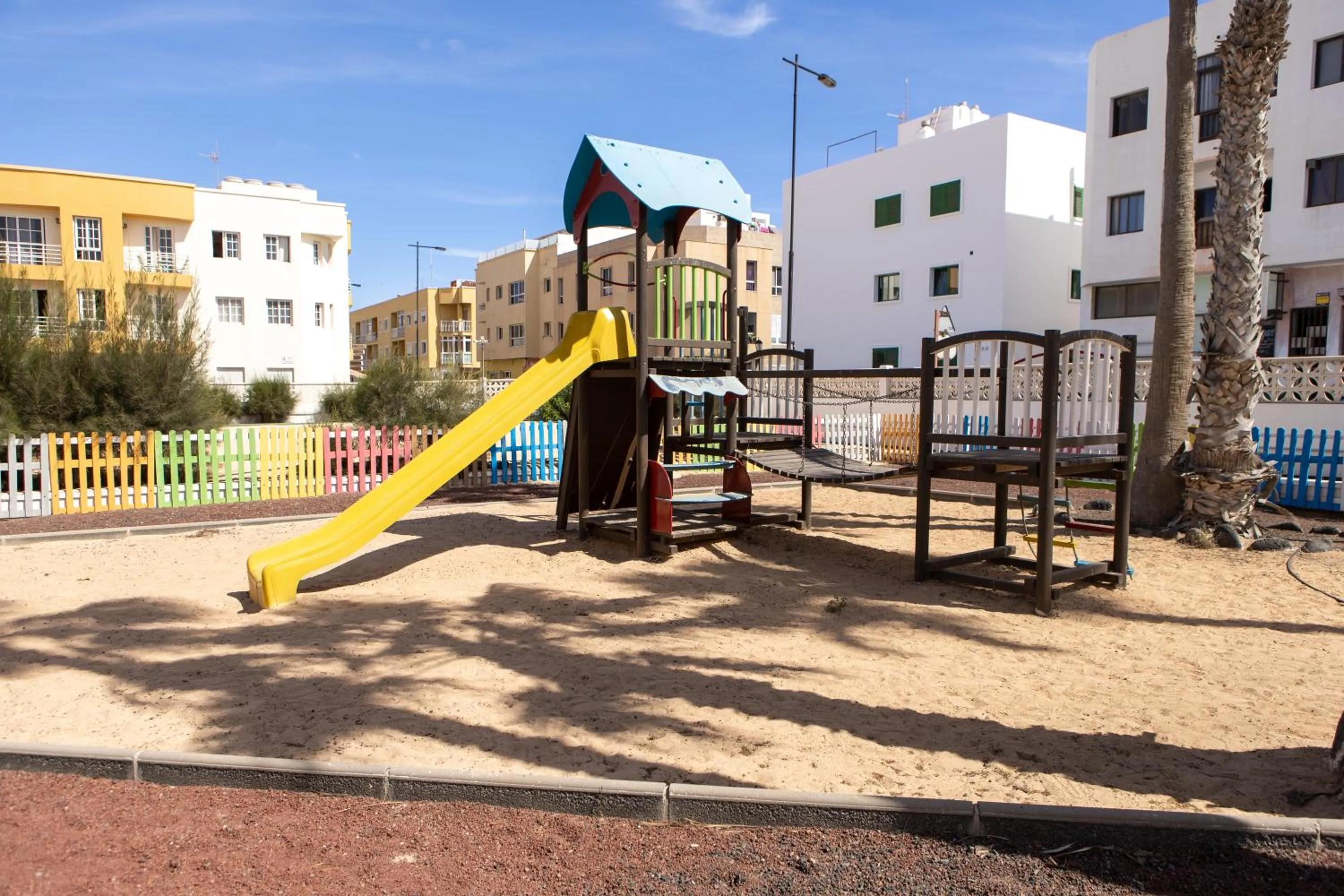 Children play ground in Apartamentos Hesperia Bristol Playa