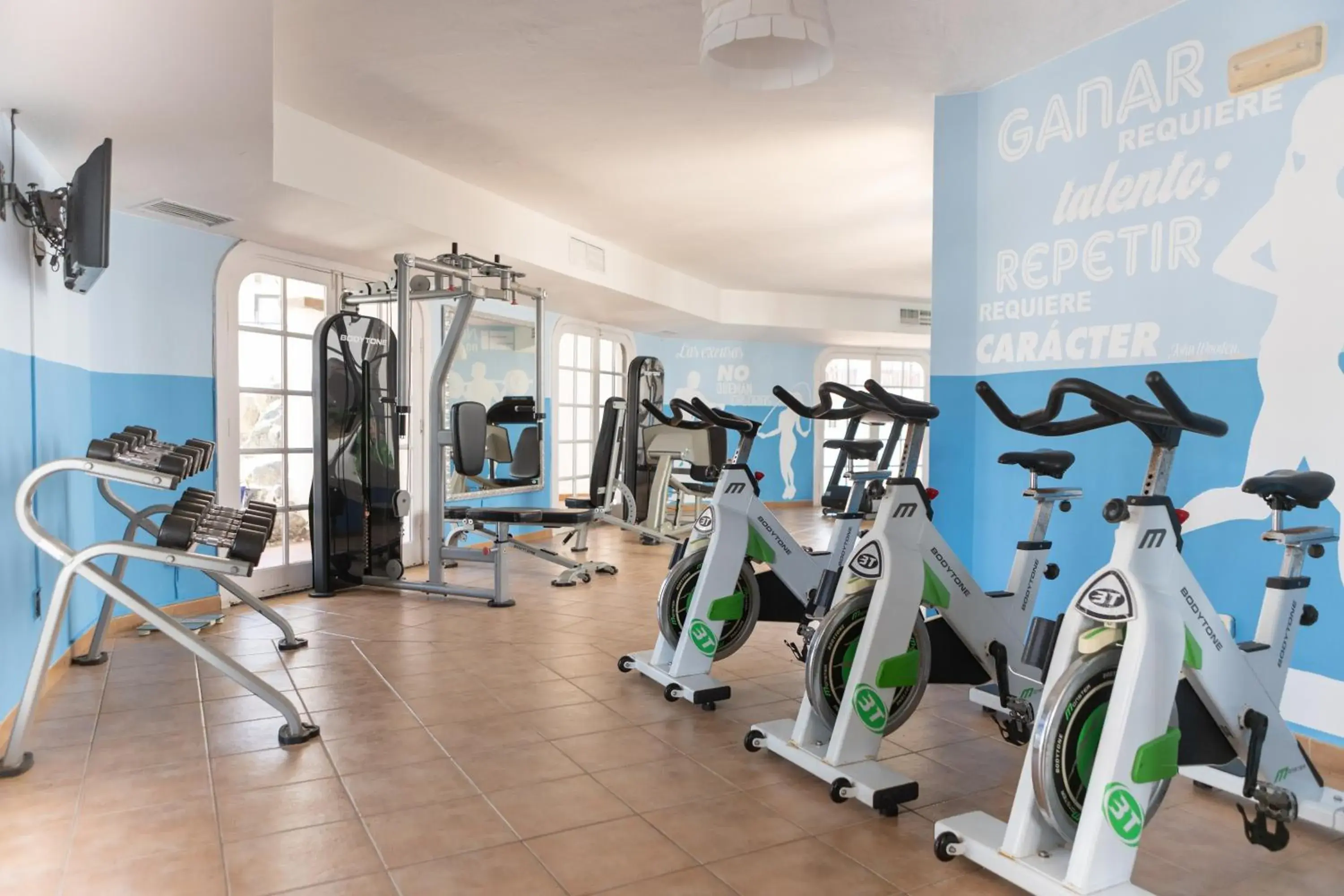 Fitness centre/facilities in Apartamentos Hesperia Bristol Playa Fitness centre/facilities in Apartamentos Hesperia Bristol Playa