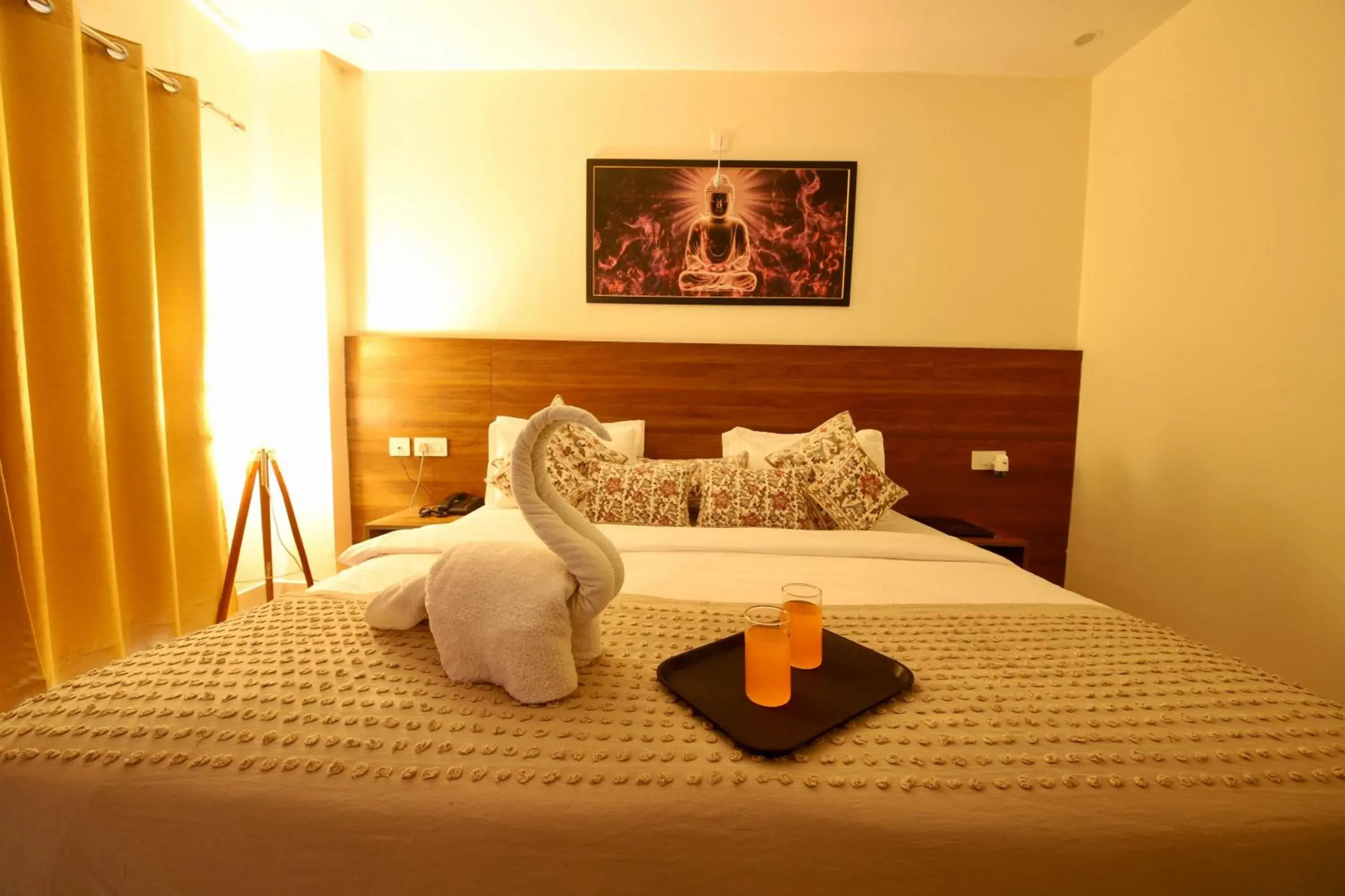 Bedroom, Bed in Perfectstayz Value Forest Valley Near Waterfall Bedroom, Bed in Perfectstayz Value Forest Valley Near Waterfall