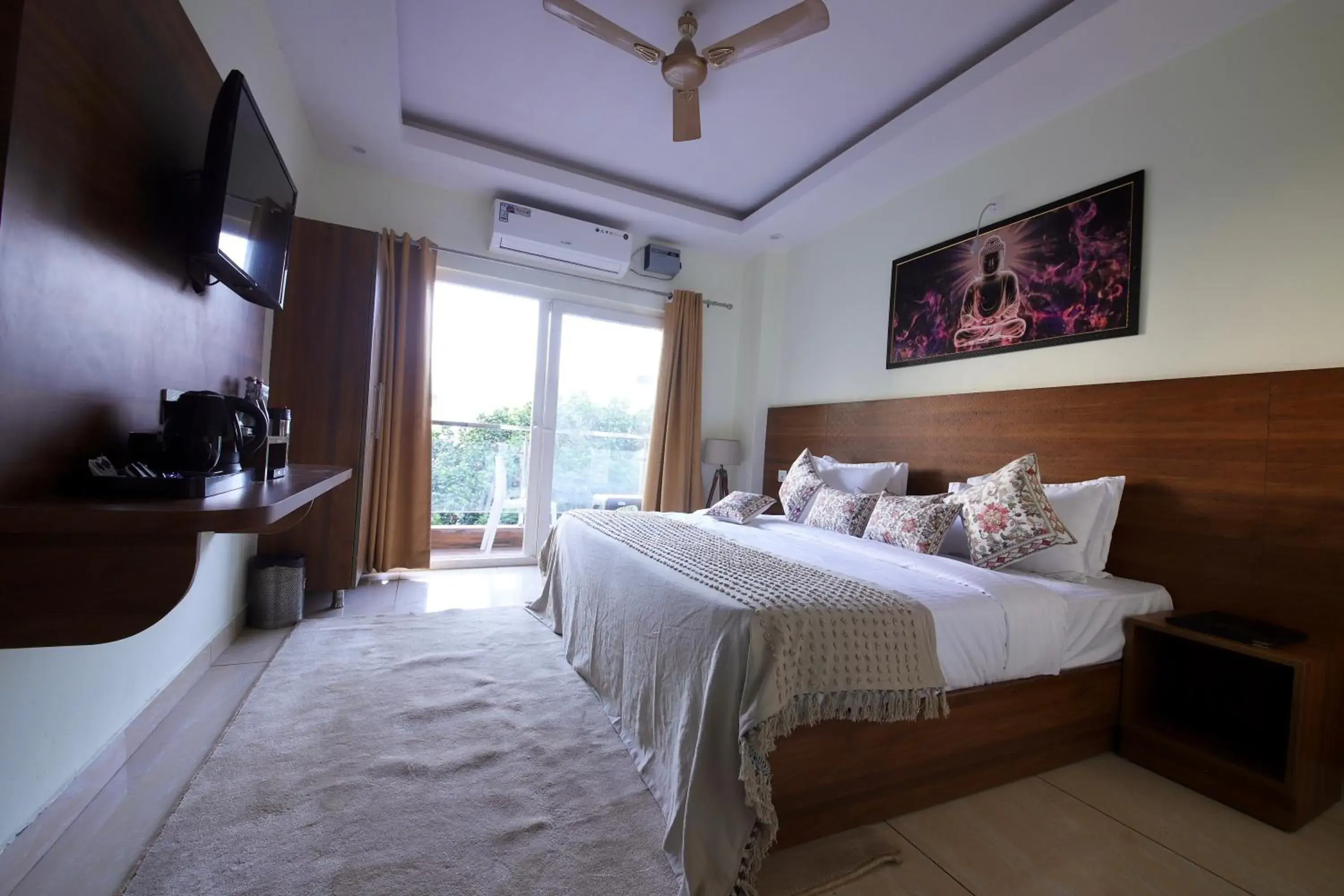 Bedroom, Bed in Perfectstayz Value Forest Valley Near Waterfall Bedroom, Bed in Perfectstayz Value Forest Valley Near Waterfall