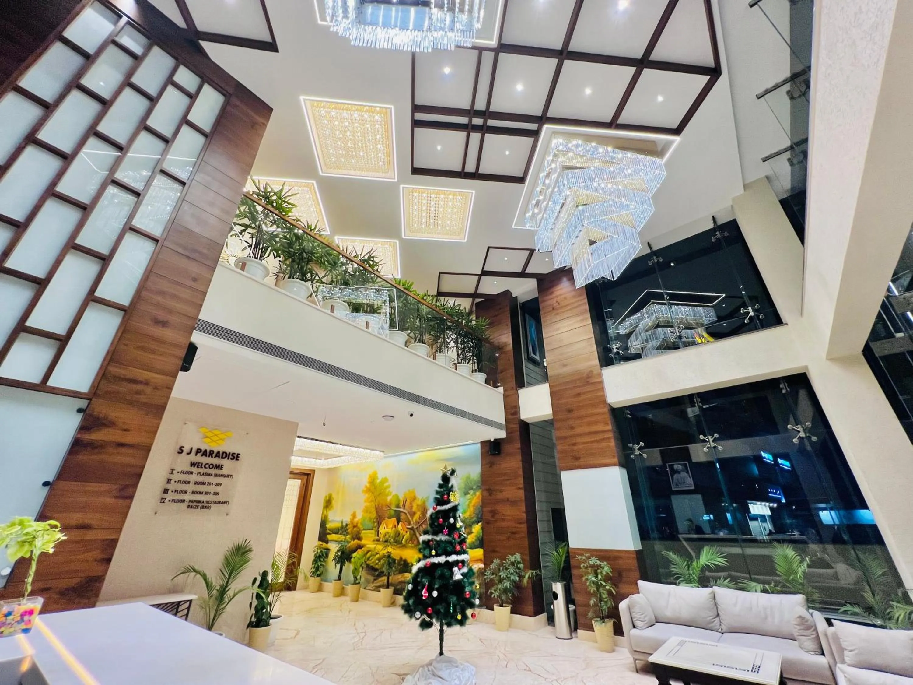 Seating area in SJ PARADISE