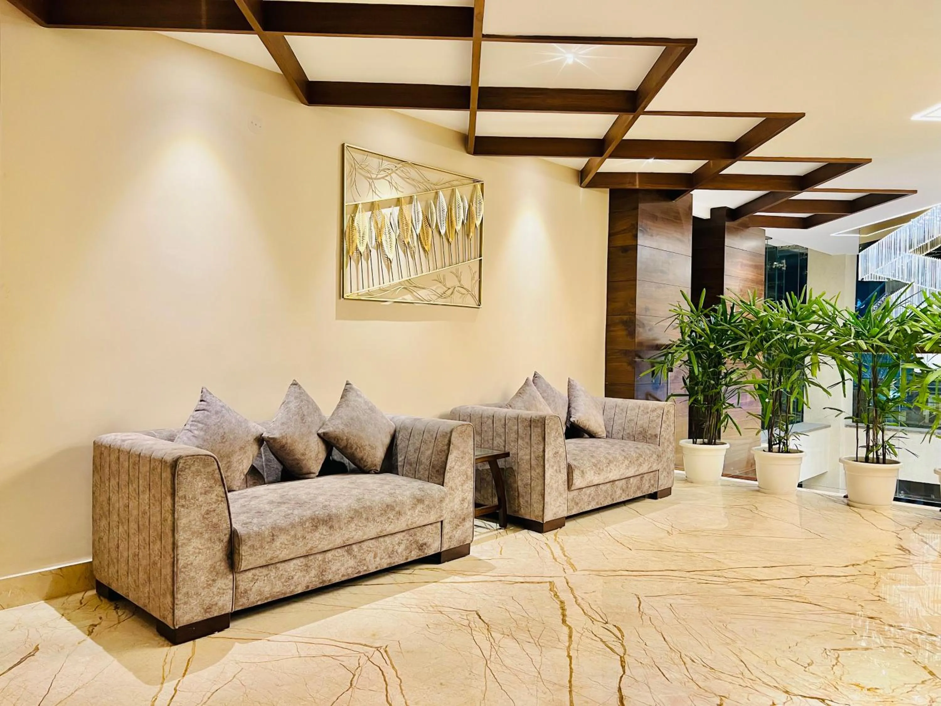 Seating area in SJ PARADISE