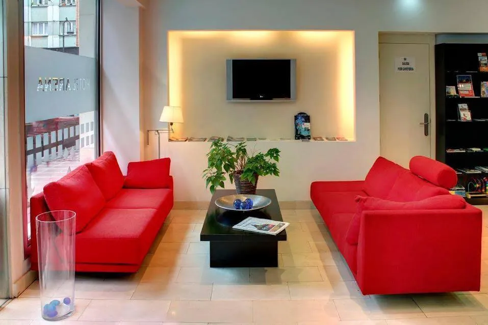 Lobby or reception in Hotel Arena