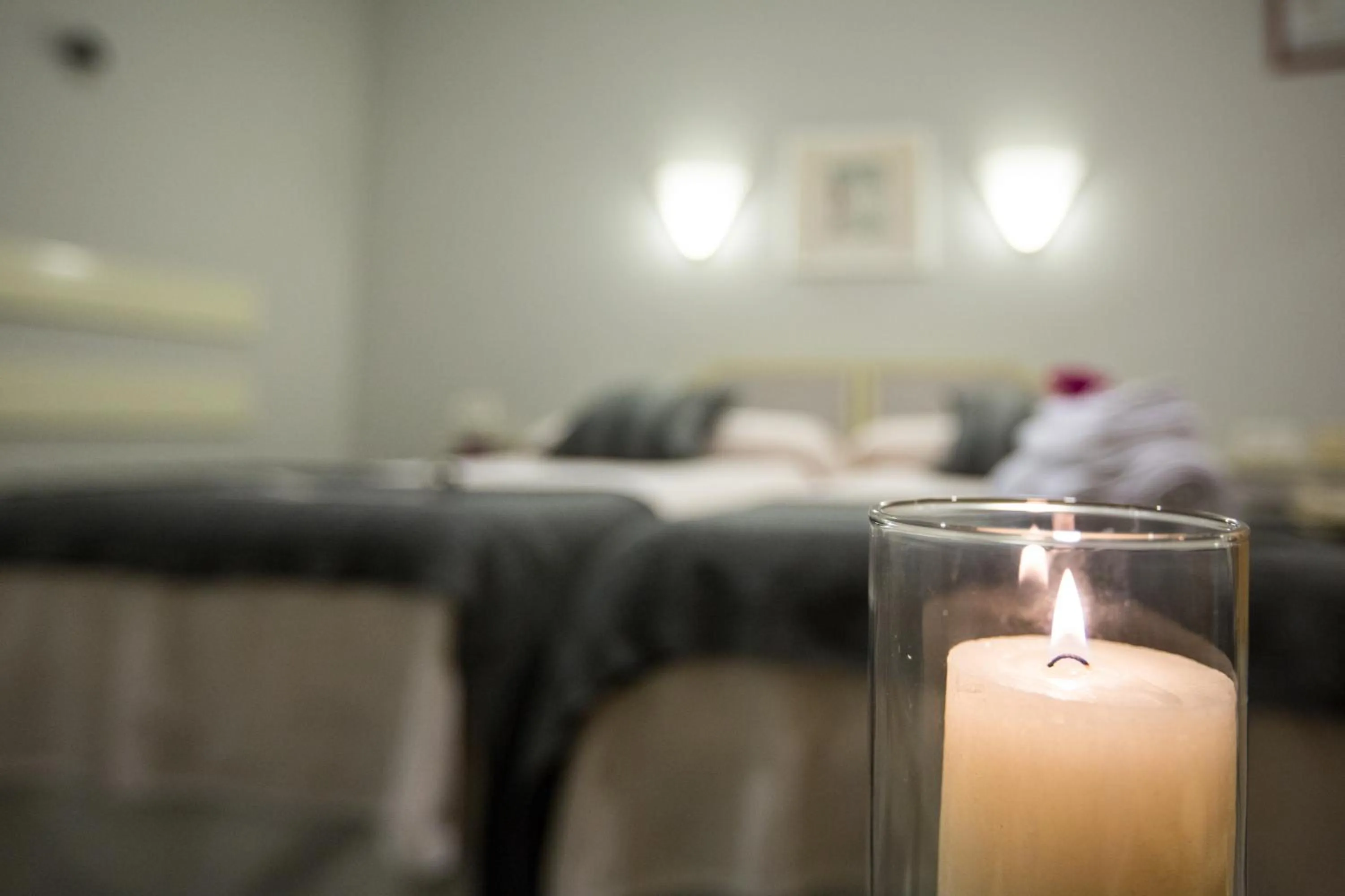 Decorative detail, Bed in Hostal Paris