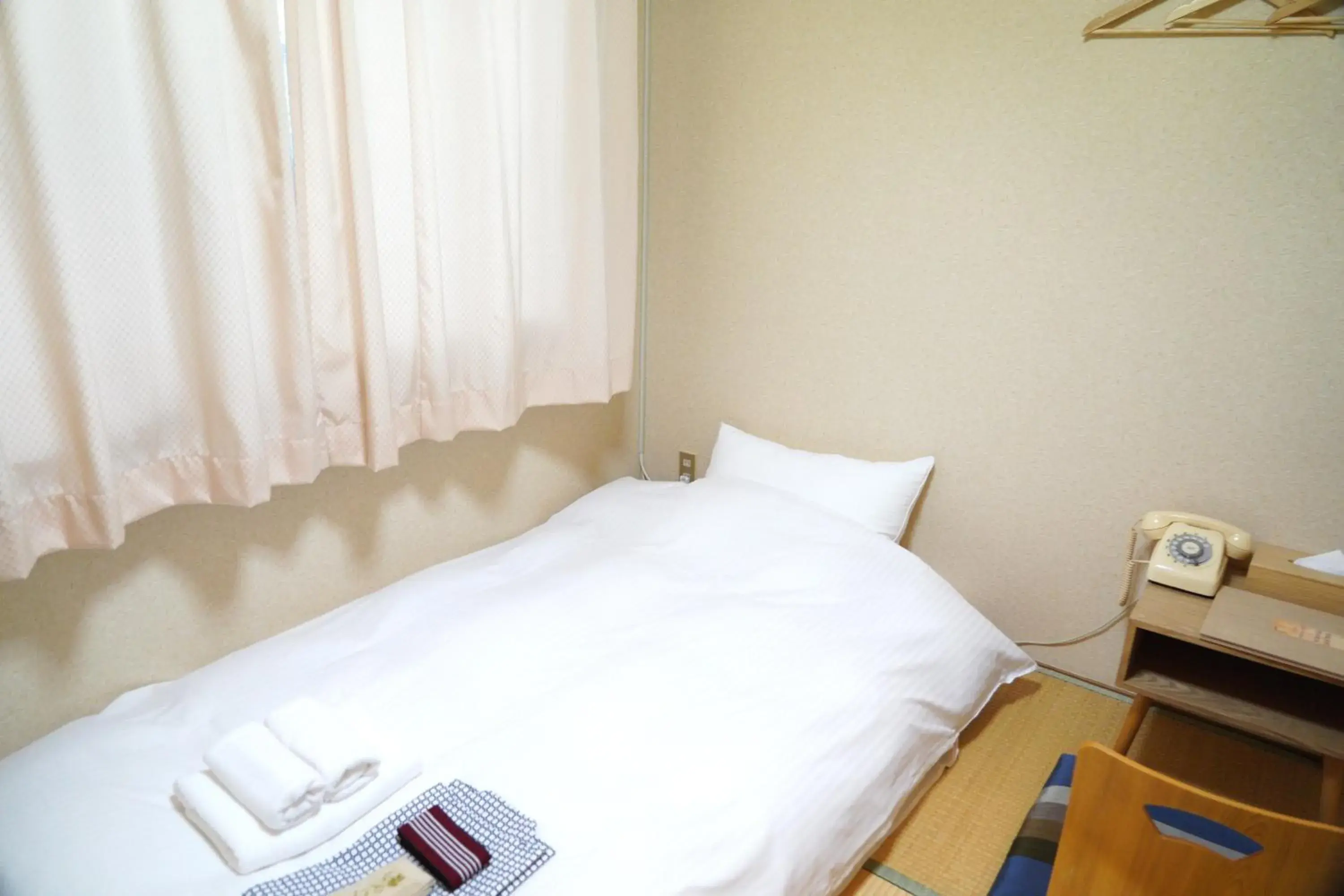 Bed in Nara Ryokan Bed in Nara Ryokan