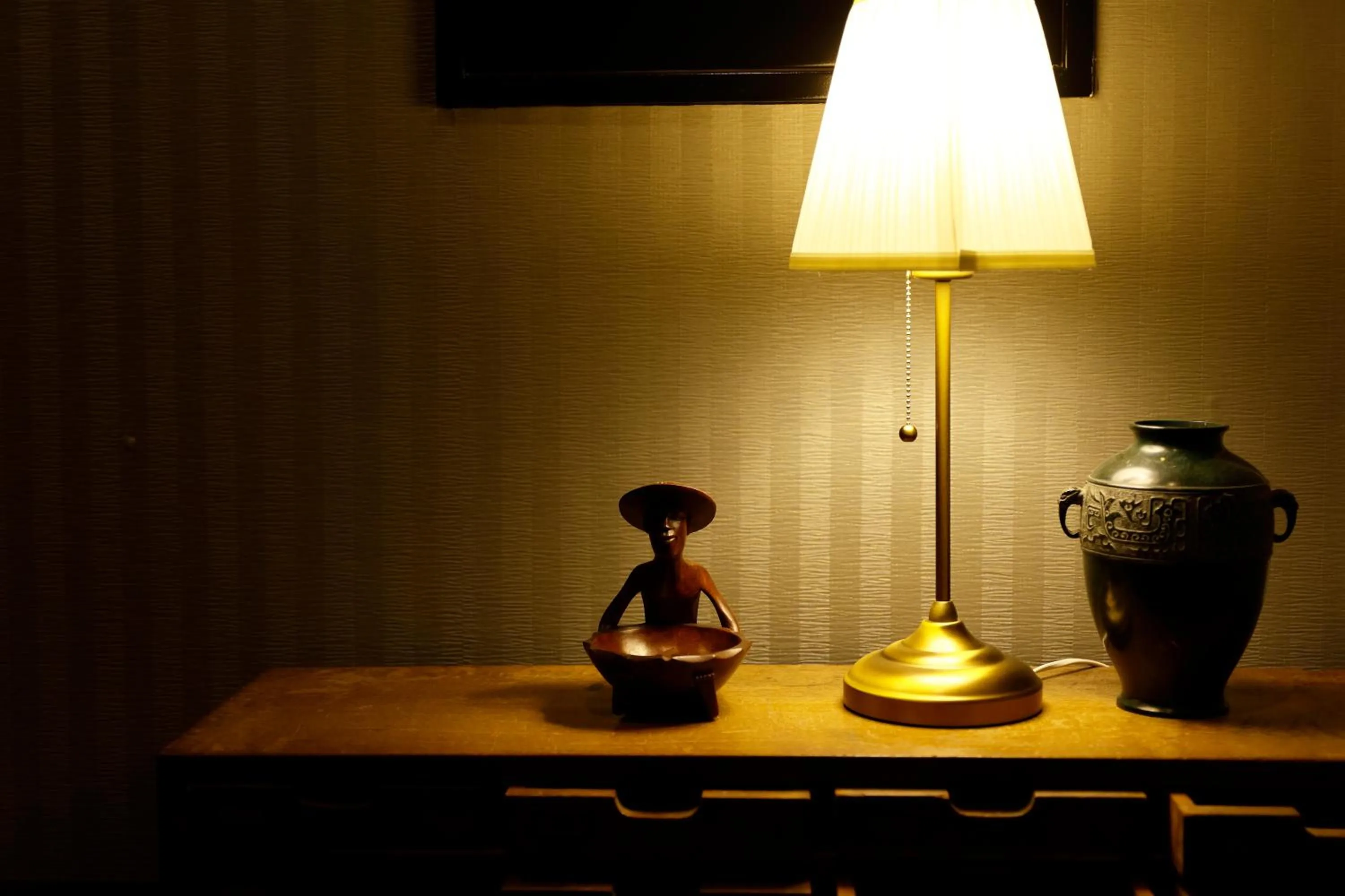 Decorative detail in Nara Ryokan