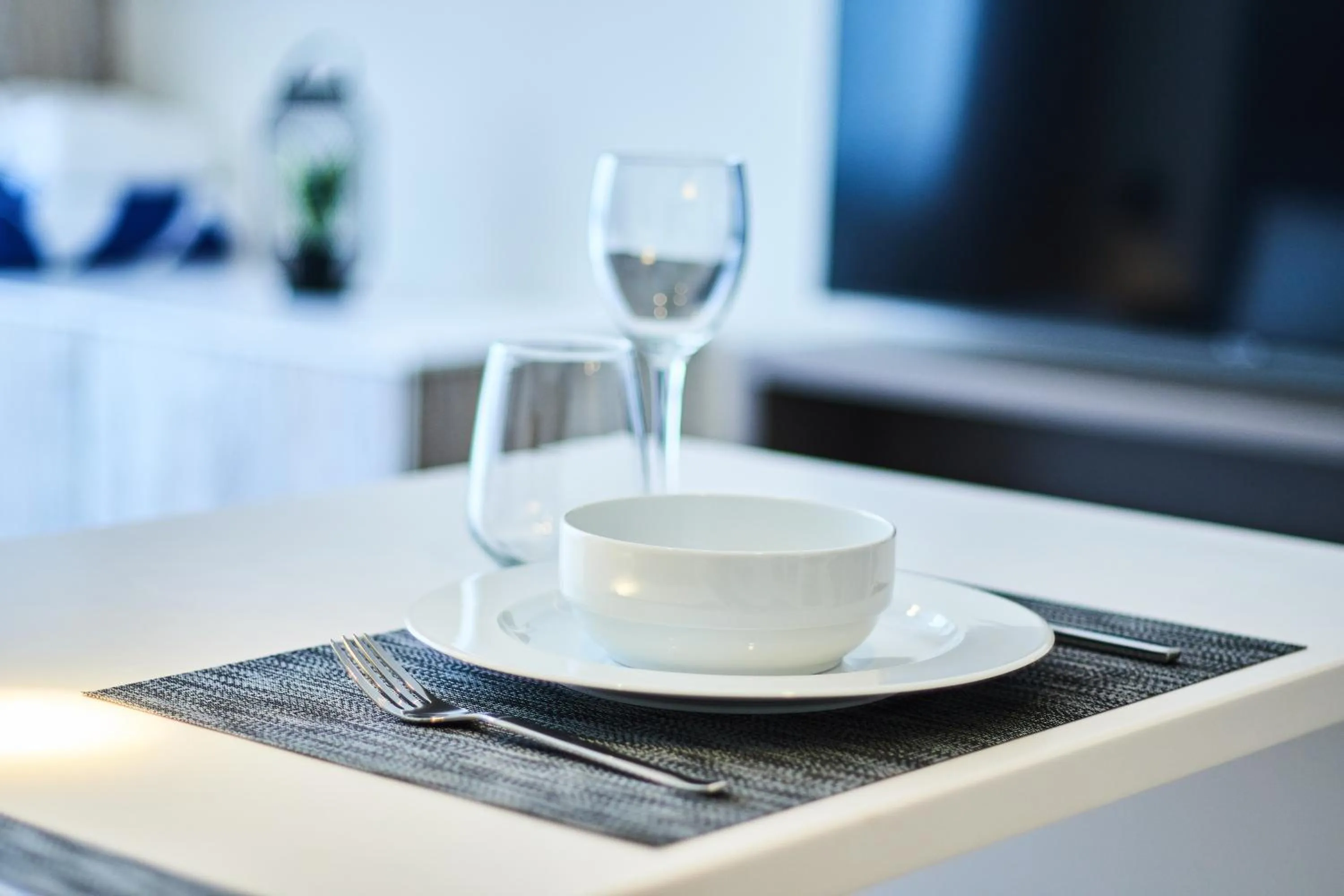 Dining area in PH Othello - Private pool&Roof & Beach Club Access