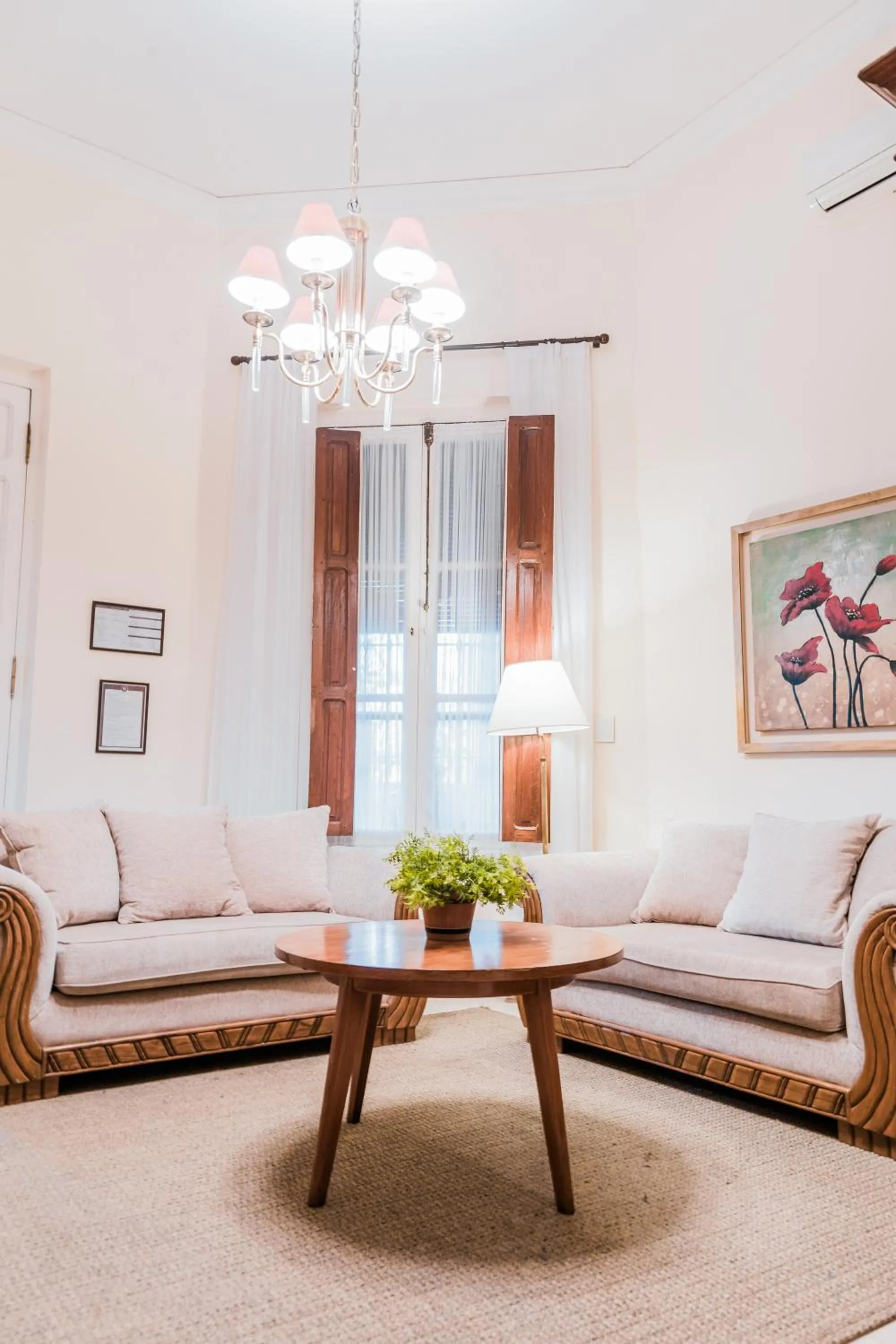 Living room in Gran Hotel del Paraguay