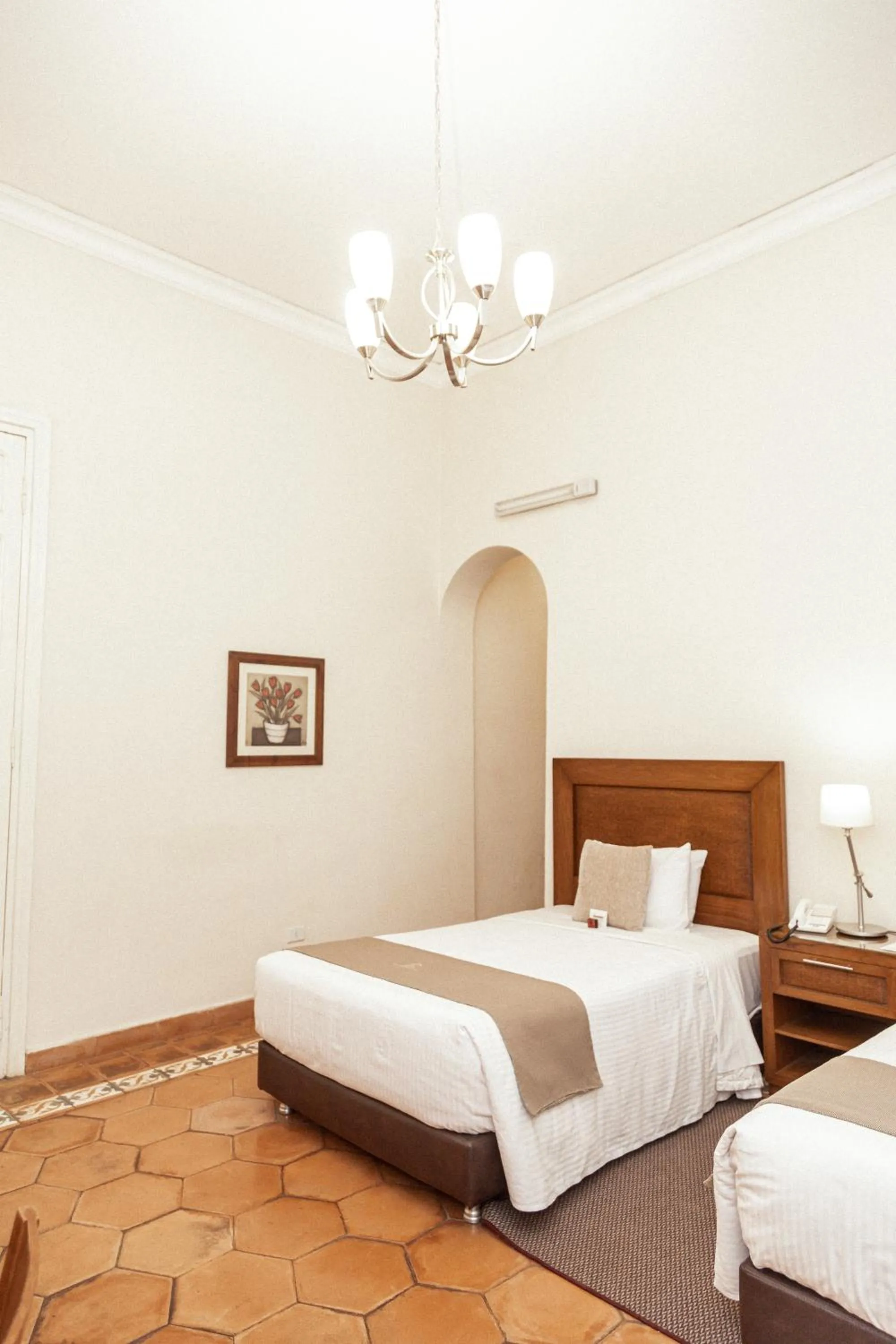 Bed in Gran Hotel del Paraguay