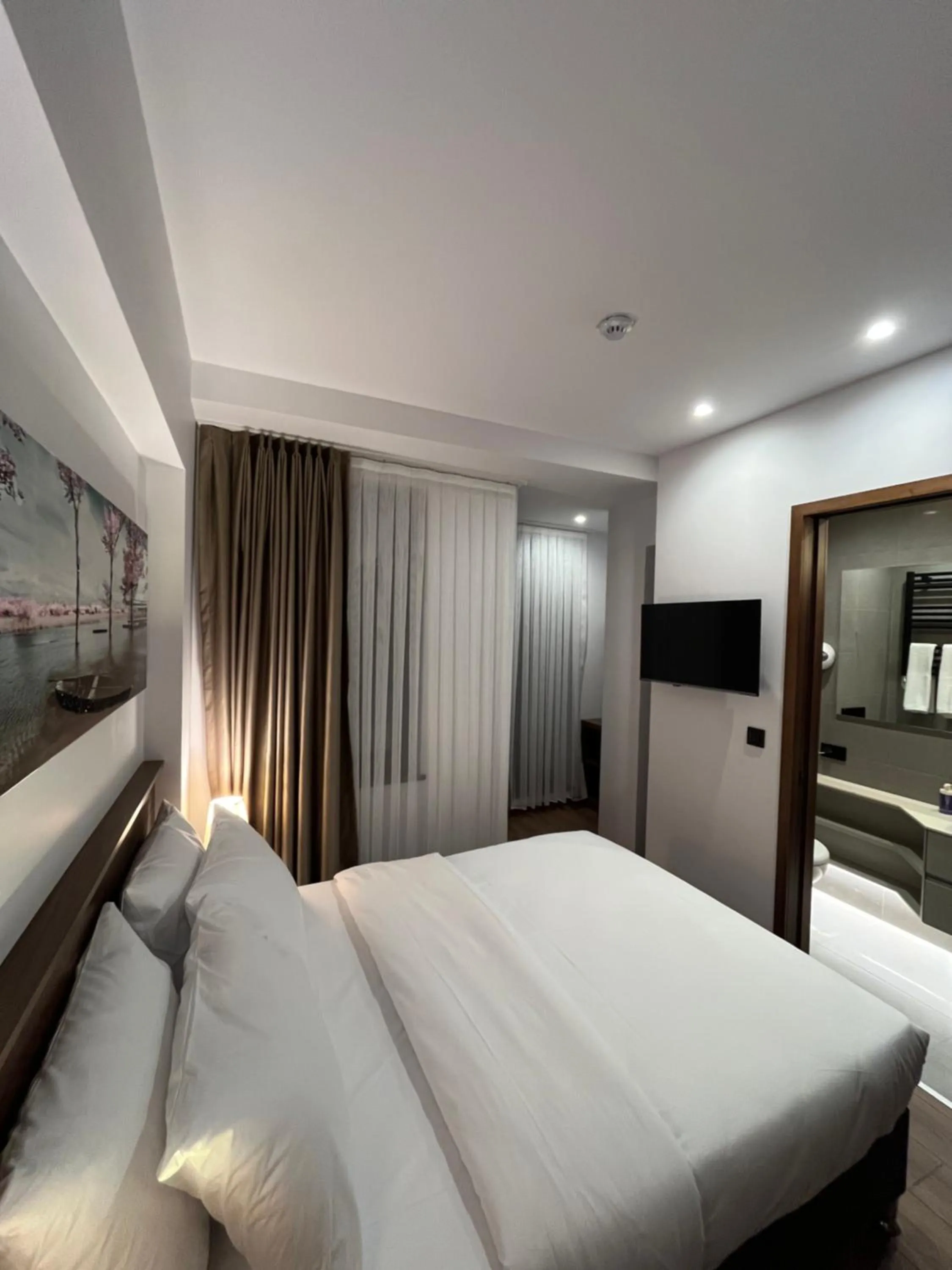 Bed in PALMERA HAGIA SOPHIA Hotel