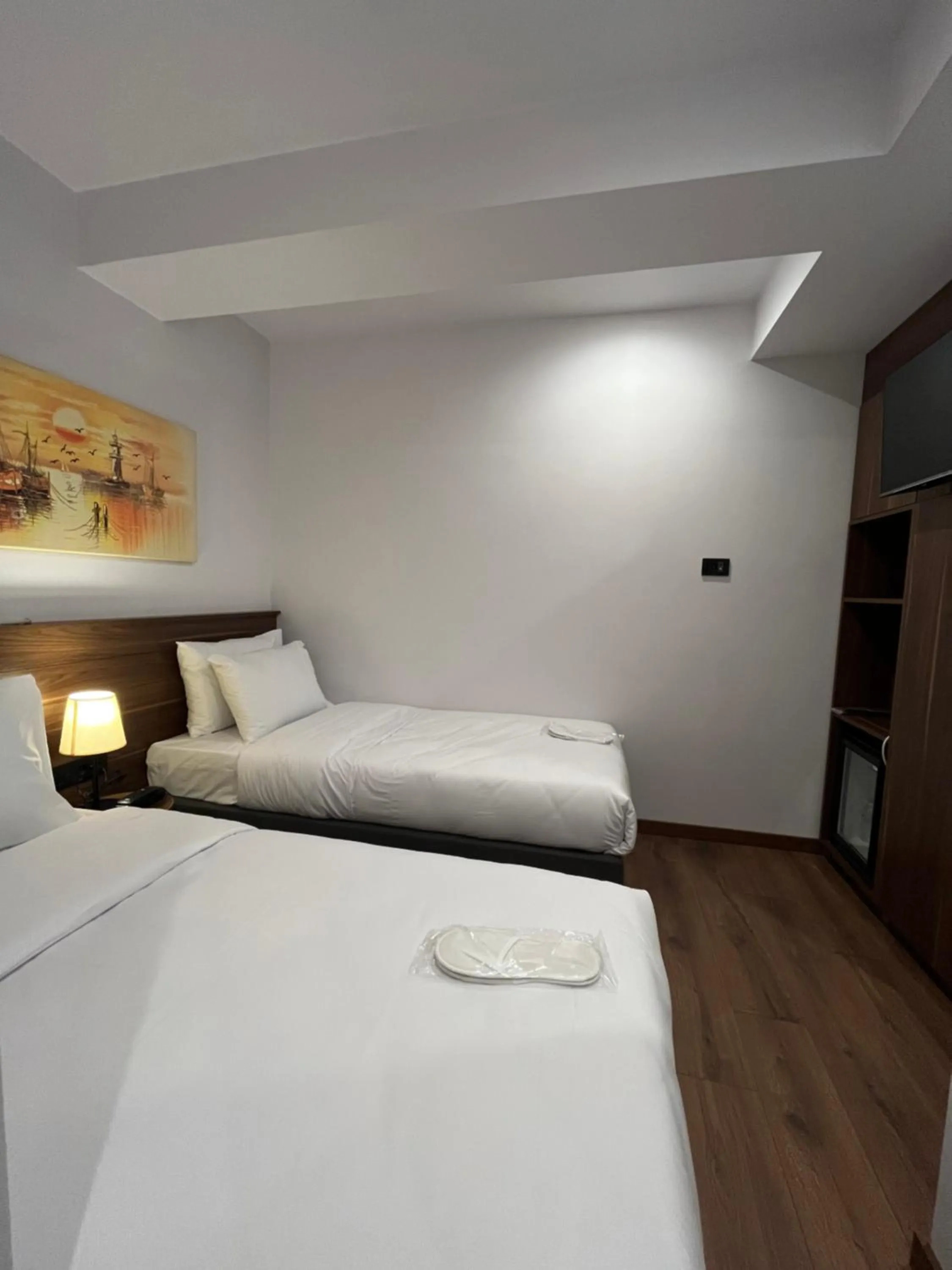 Bed in PALMERA HAGIA SOPHIA Hotel