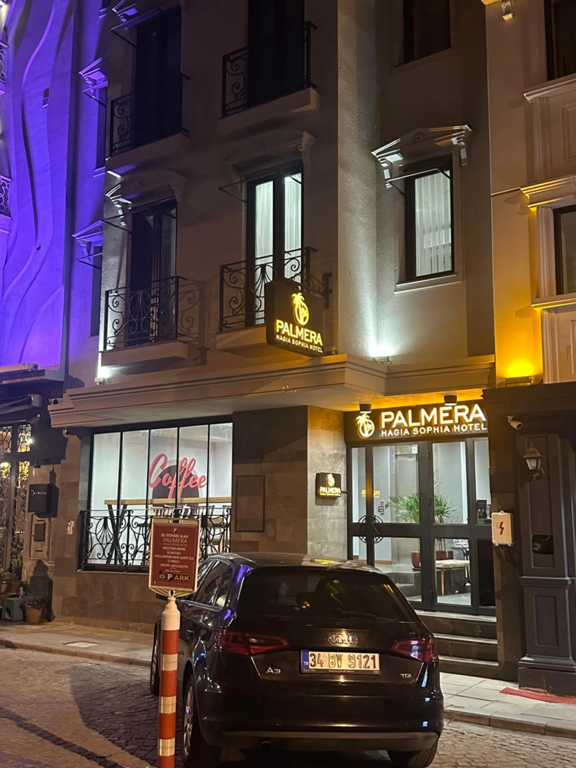 Parking in PALMERA HAGIA SOPHIA Hotel