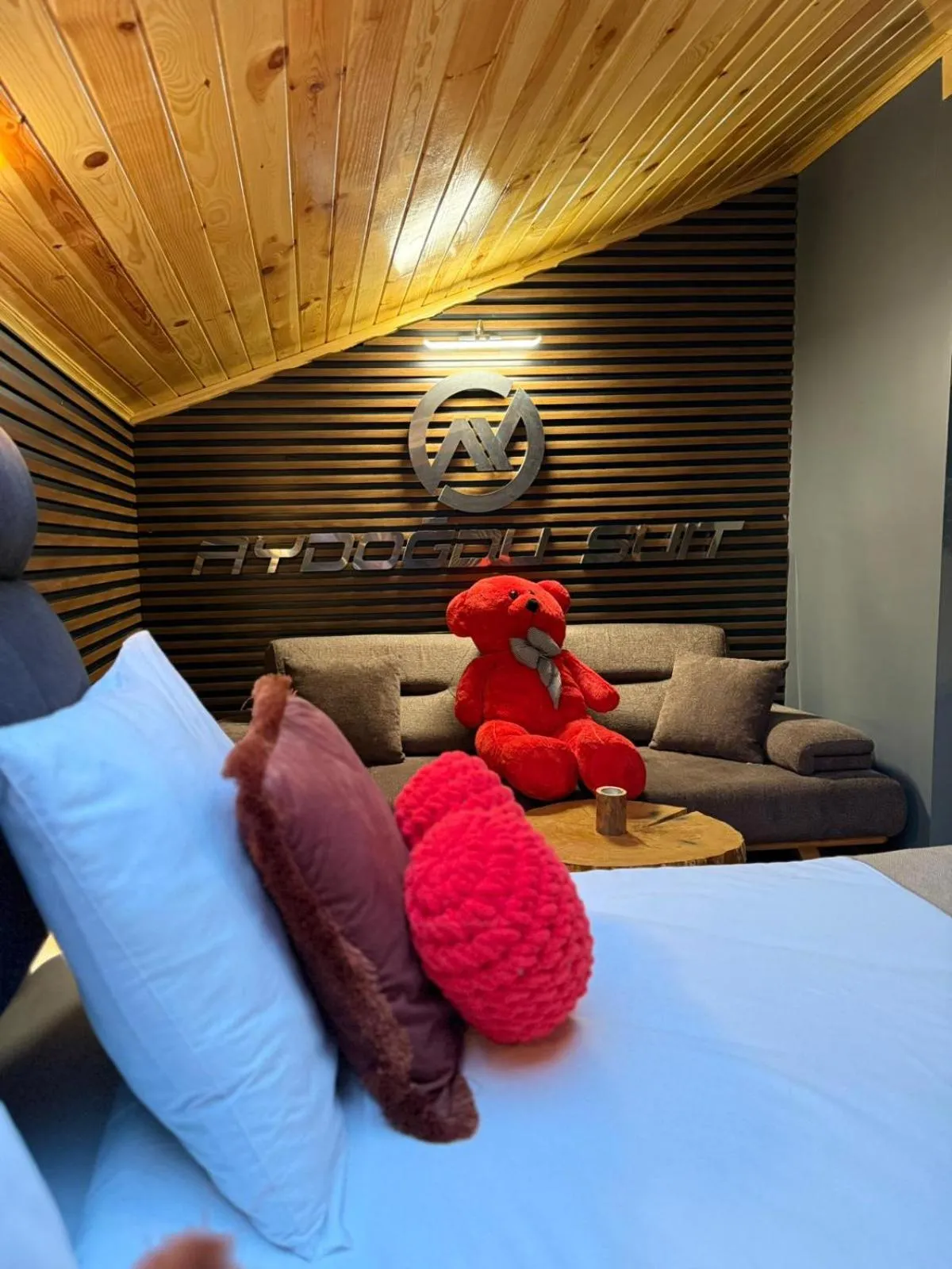 Bed in AYDOĞDU SUİT OTEL