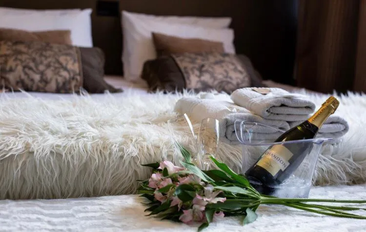 Bed in HOTEL PIACENTINI