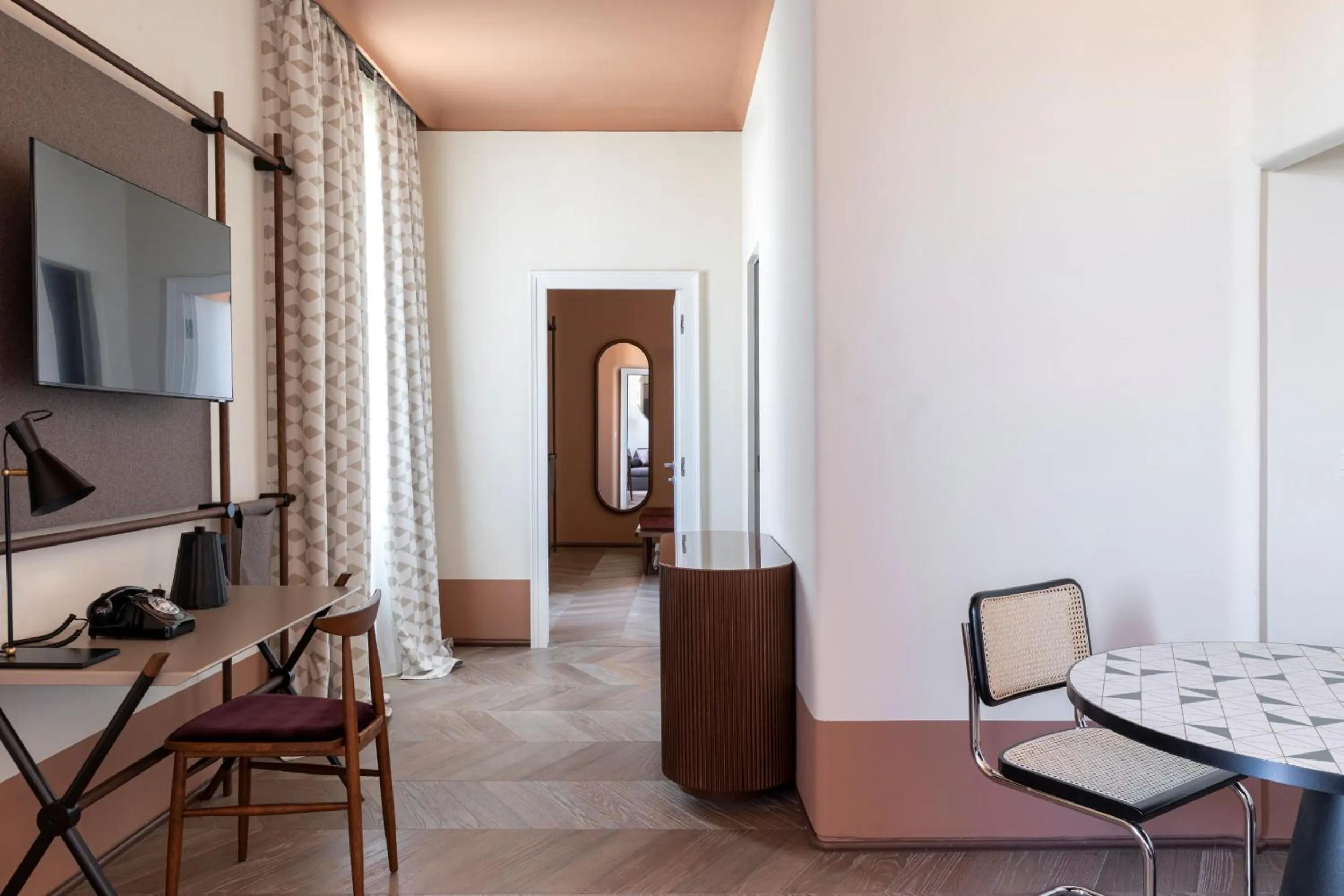 Seating area in Palazzo Velabro, a Member of Design Hotels
