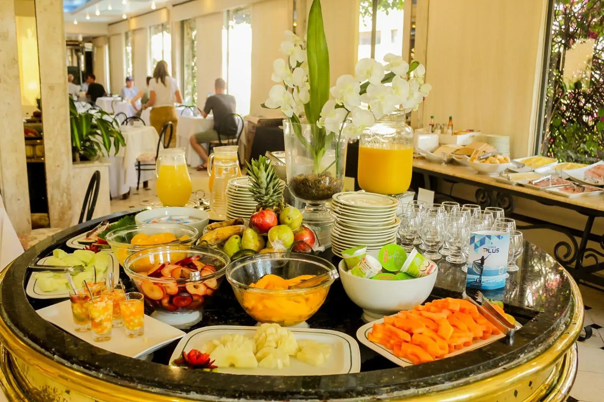 Buffet breakfast in Nobile Suites Excelsior Asuncion Buffet breakfast in Nobile Suites Excelsior Asuncion