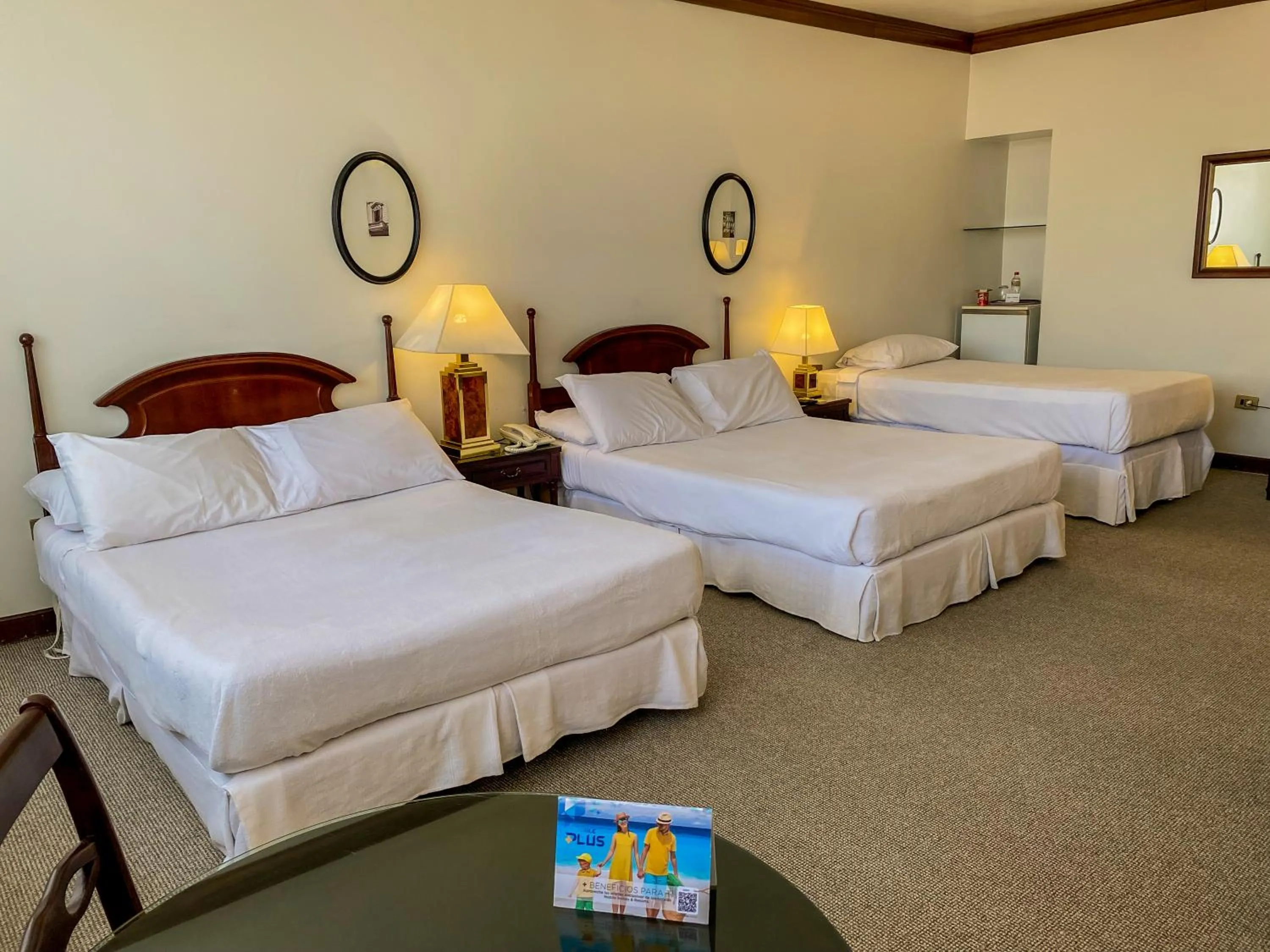 Bed in Nobile Suites Excelsior Asuncion