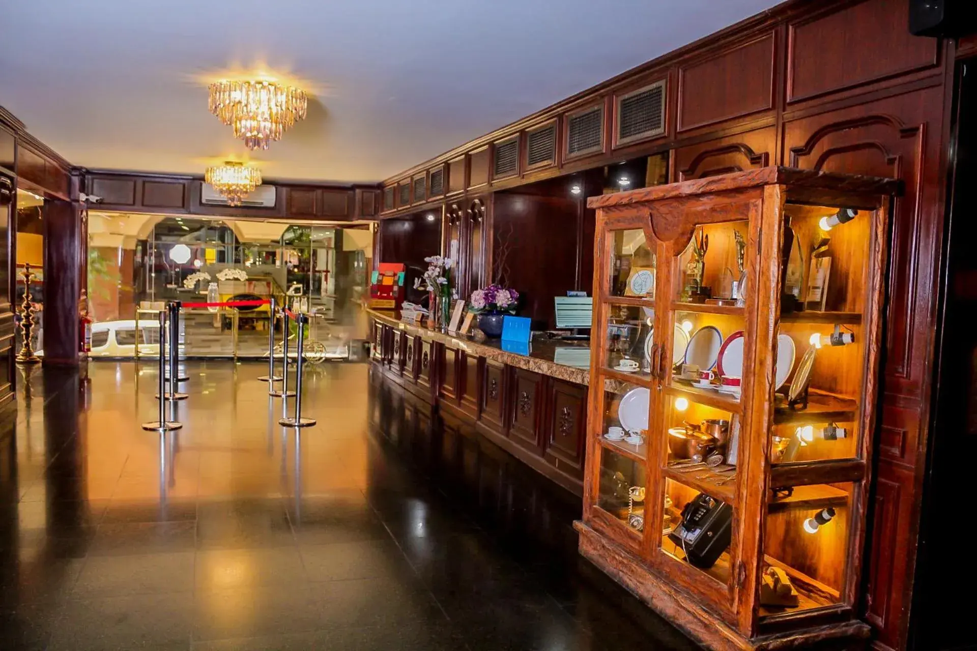 Lobby or reception in Nobile Suites Excelsior Asuncion Lobby or reception in Nobile Suites Excelsior Asuncion