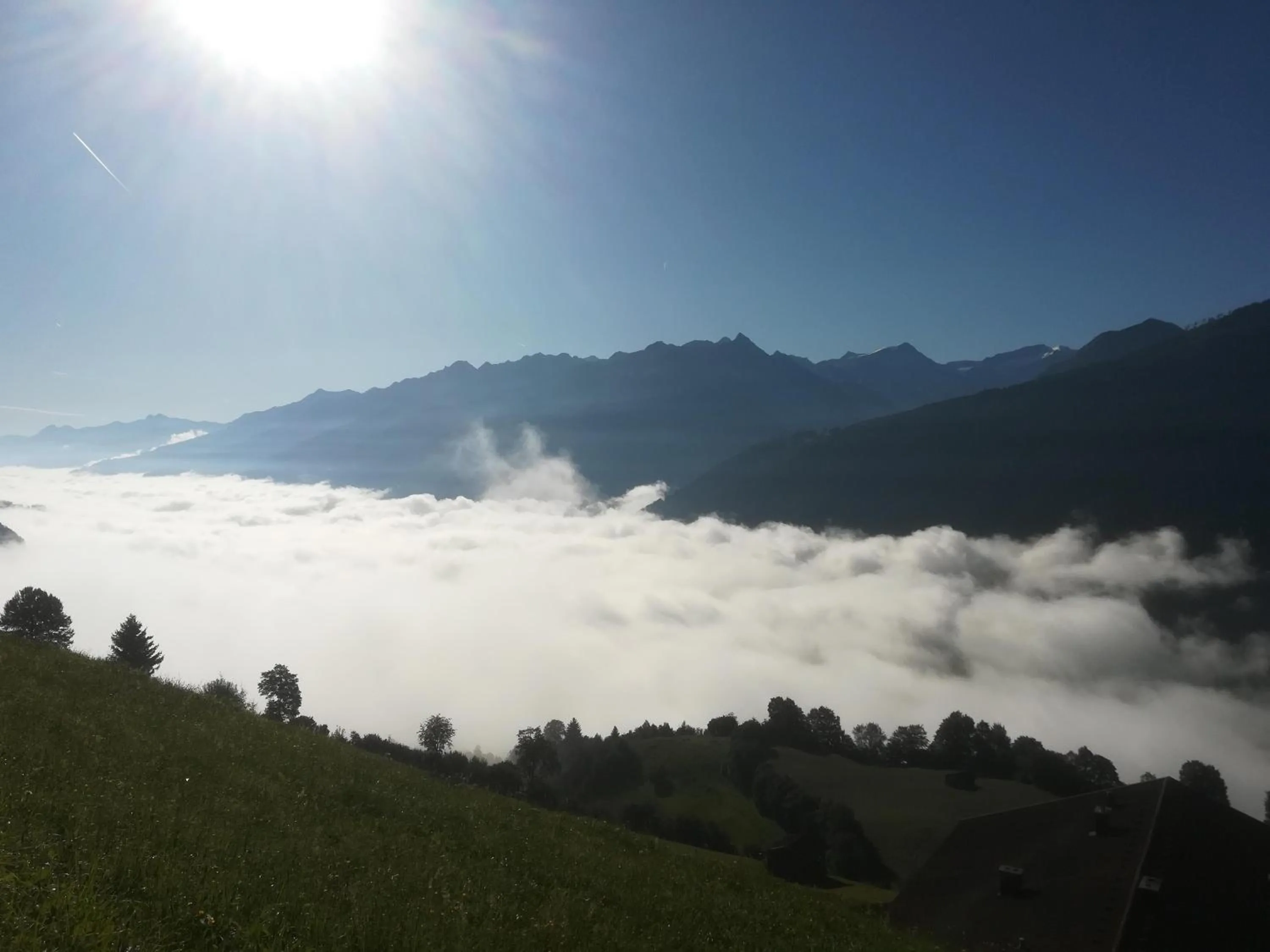 Natural landscape in Ferienhaus Willms am Gaisberg