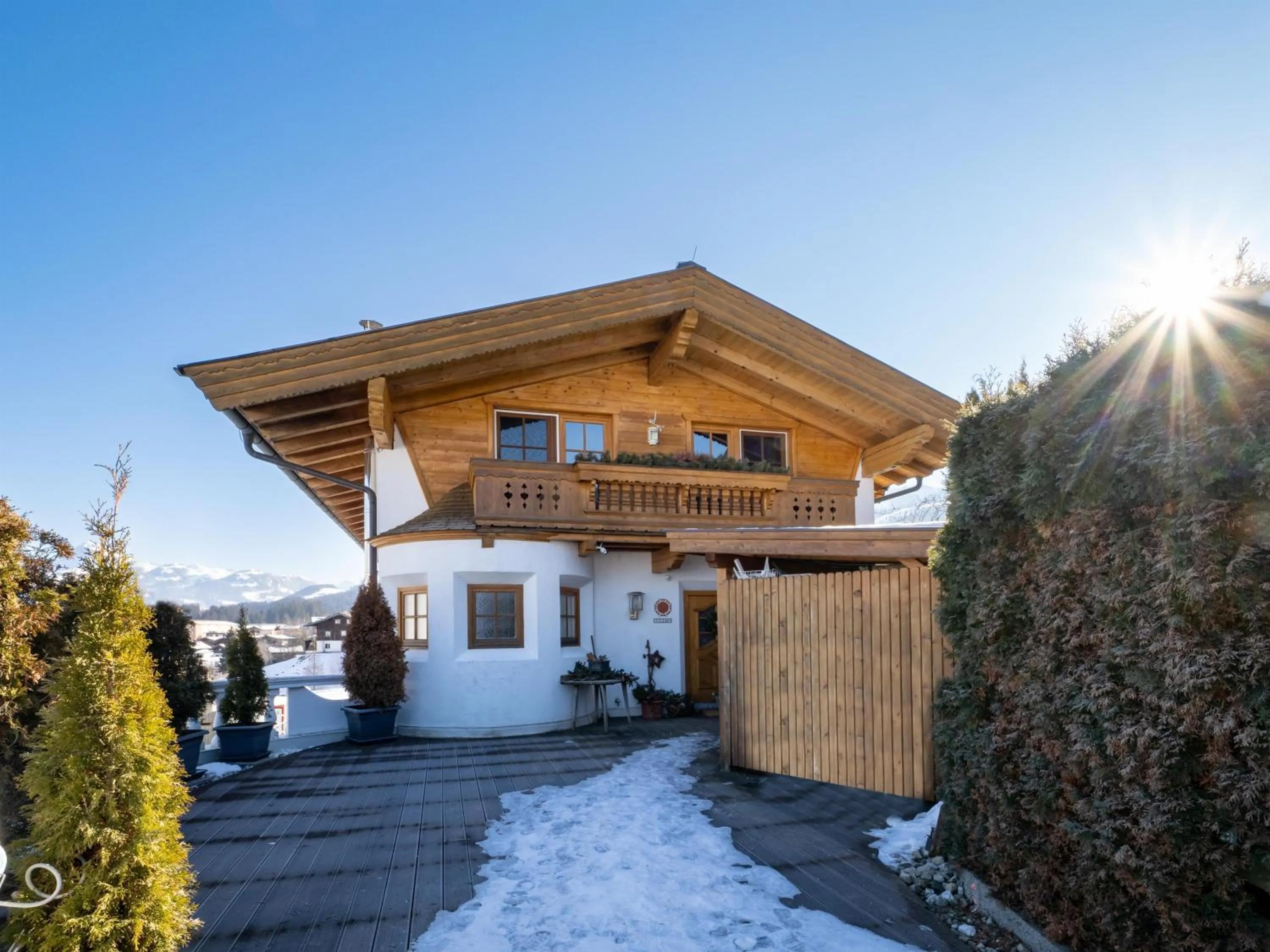 Property building in Ferienhaus Willms am Gaisberg