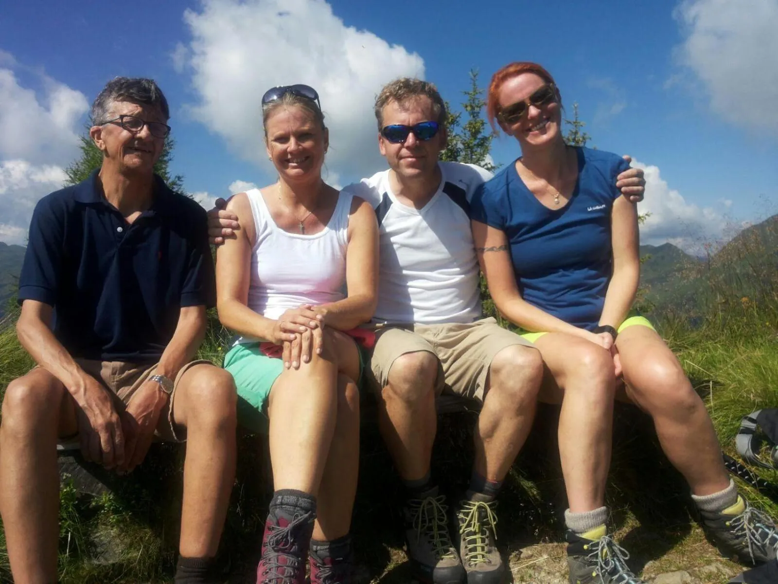 Family in Ferienhaus Willms am Gaisberg